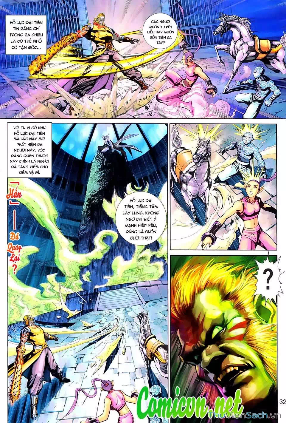 Truyện Tranh Đại Thánh Vương trang 4