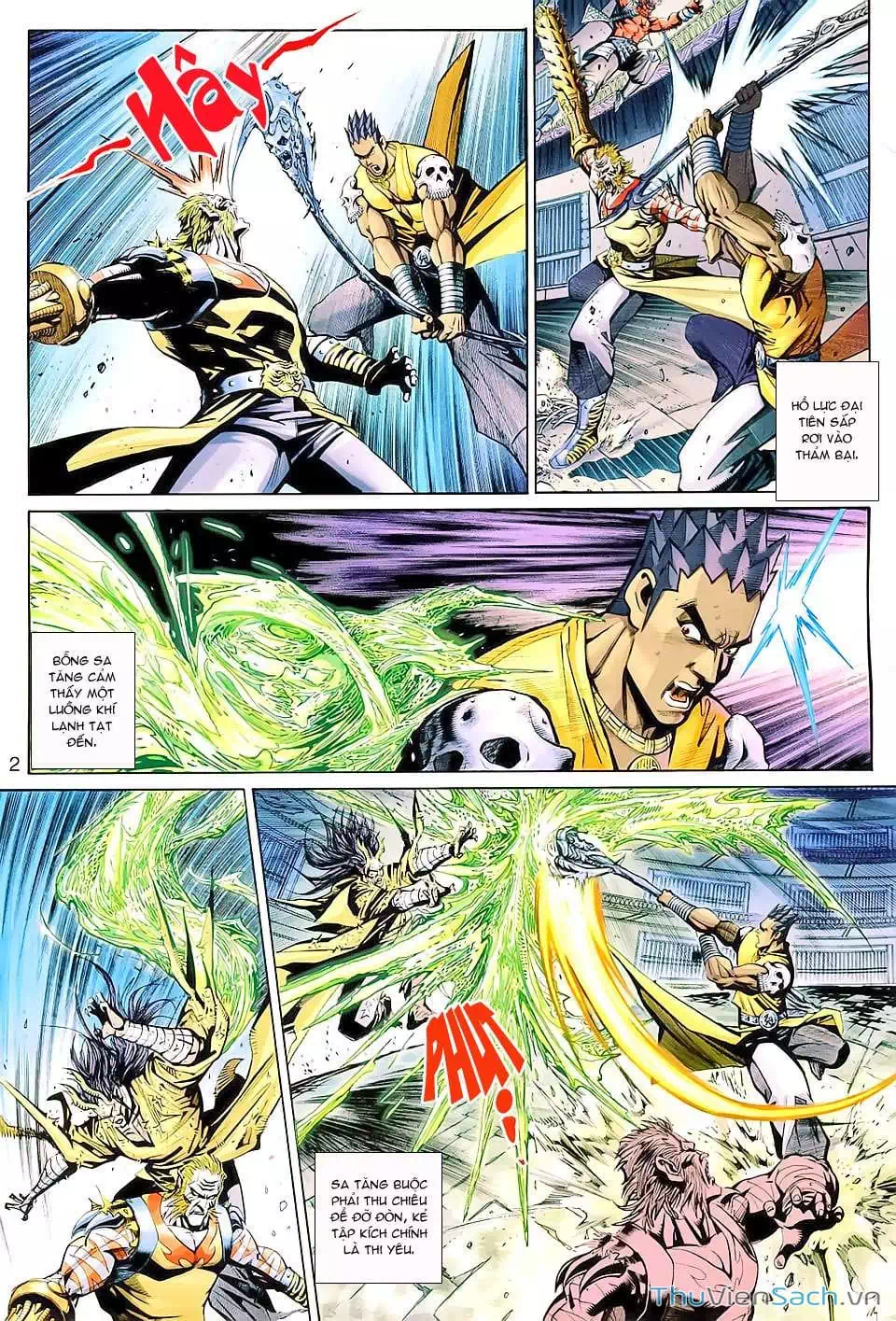 Truyện Tranh Đại Thánh Vương trang 4