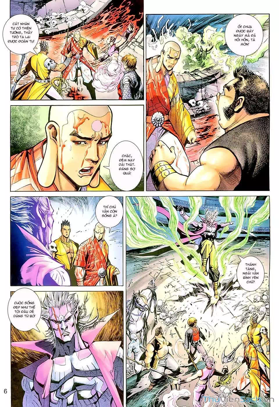 Truyện Tranh Đại Thánh Vương trang 4