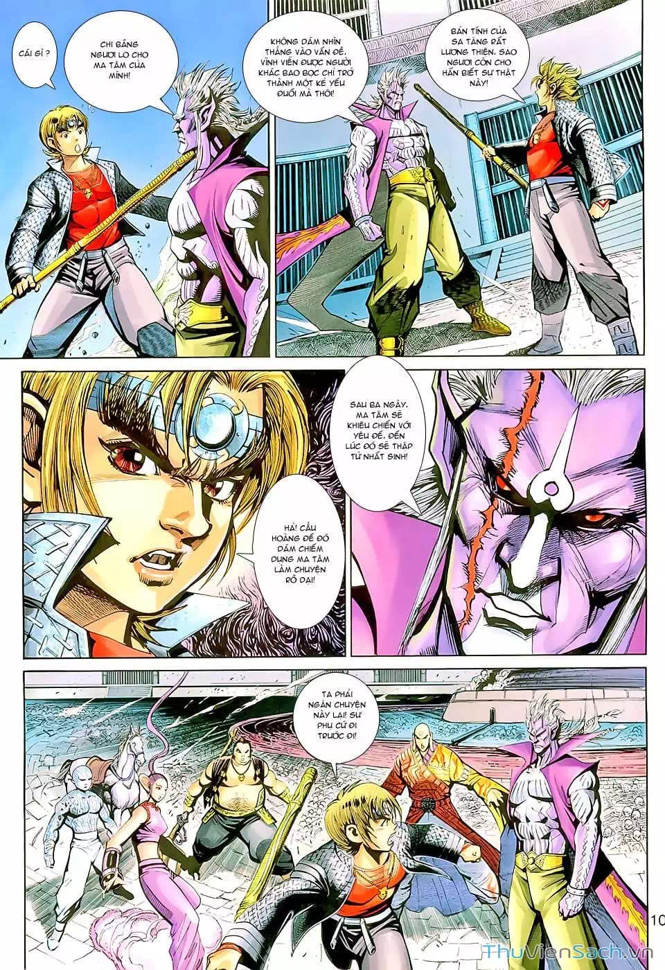 Truyện Tranh Đại Thánh Vương trang 4