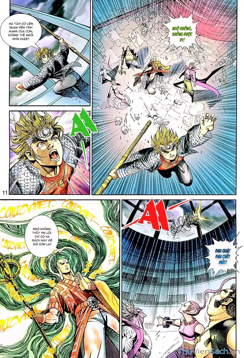 Truyện Tranh Đại Thánh Vương trang 4