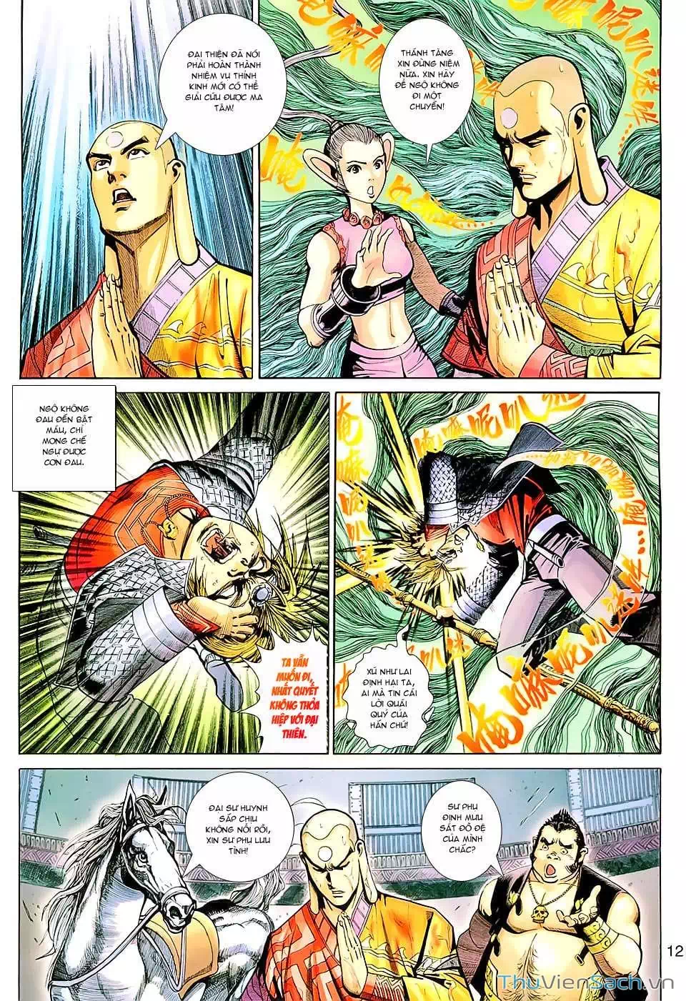 Truyện Tranh Đại Thánh Vương trang 4