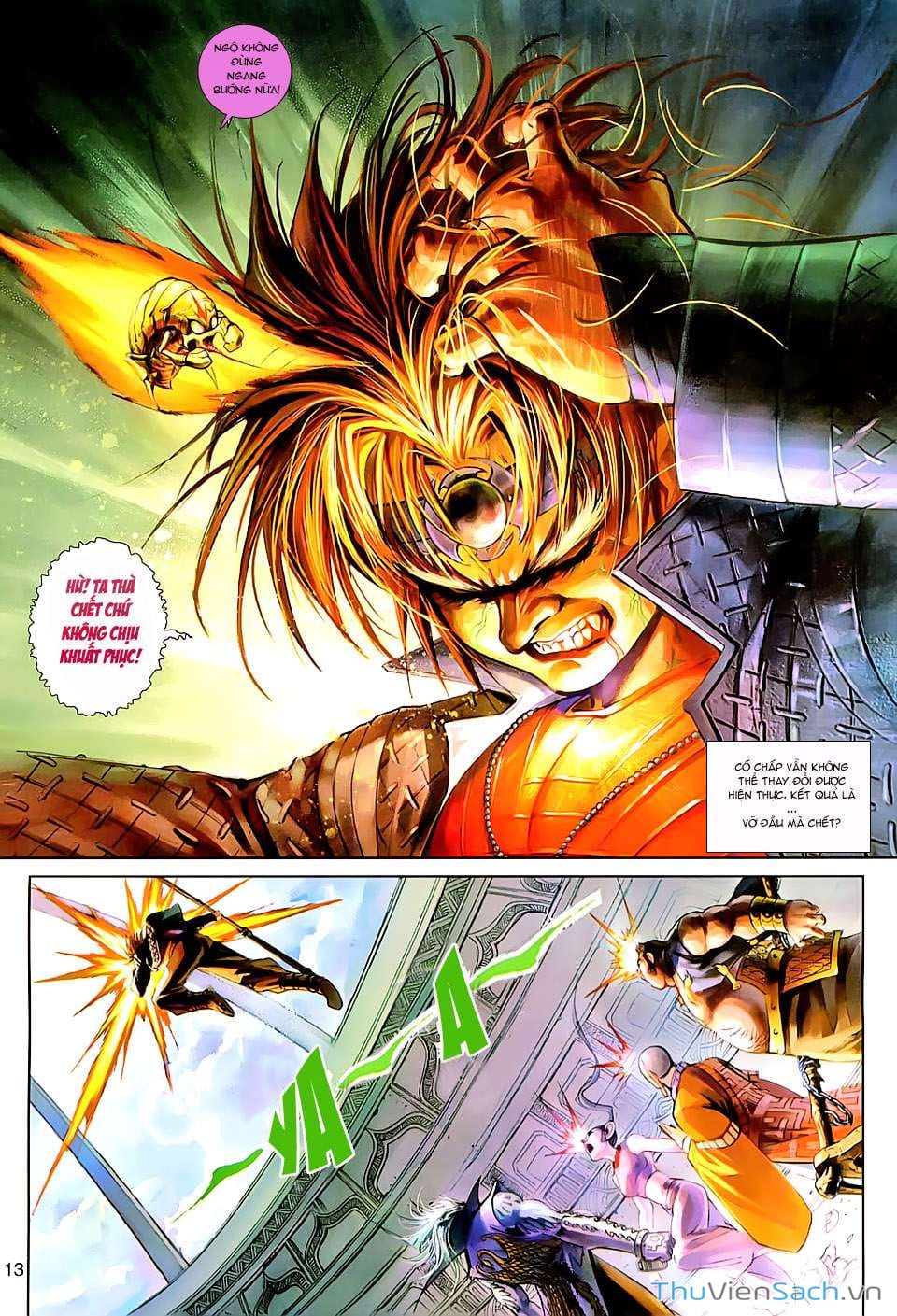 Truyện Tranh Đại Thánh Vương trang 4