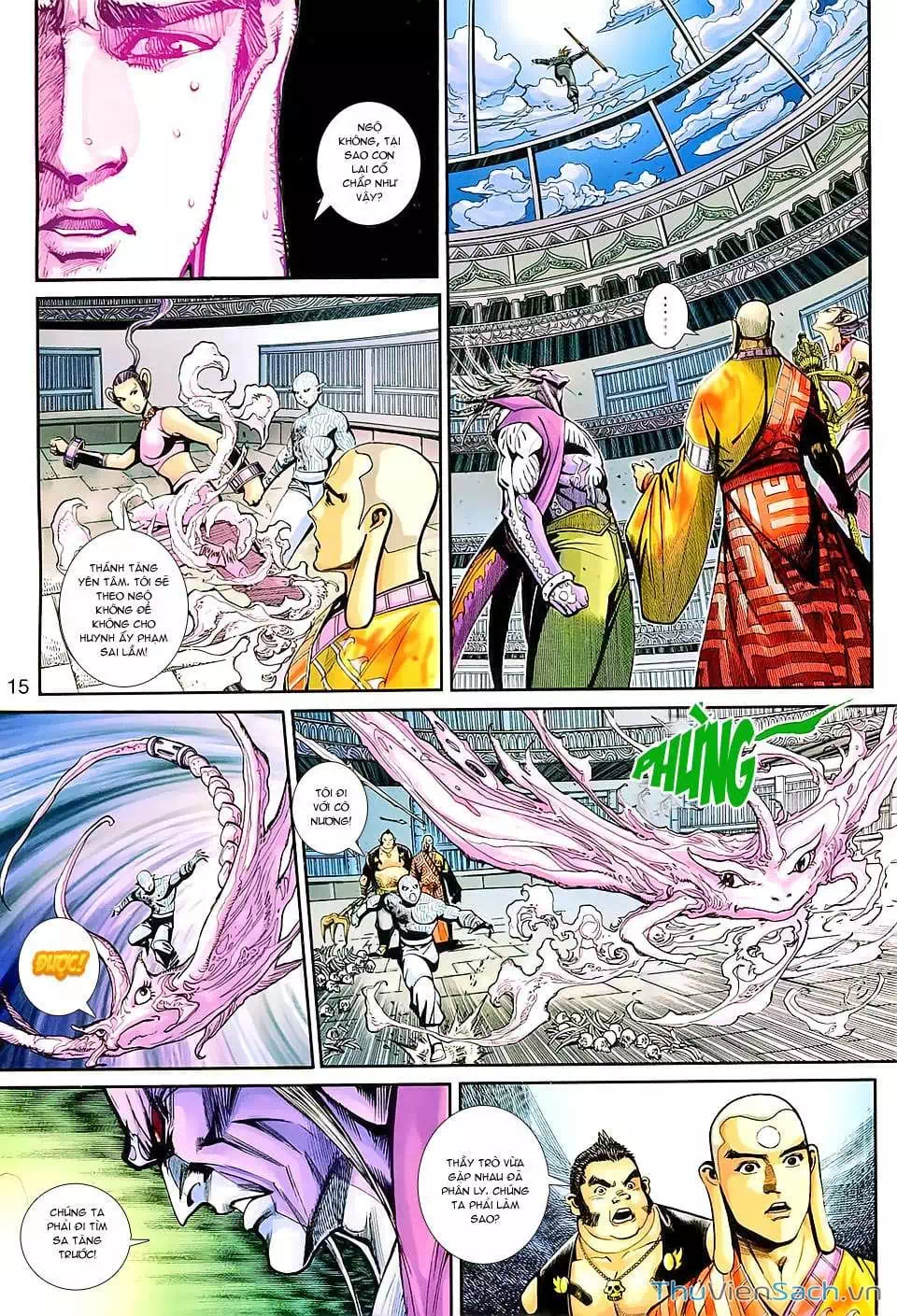 Truyện Tranh Đại Thánh Vương trang 4