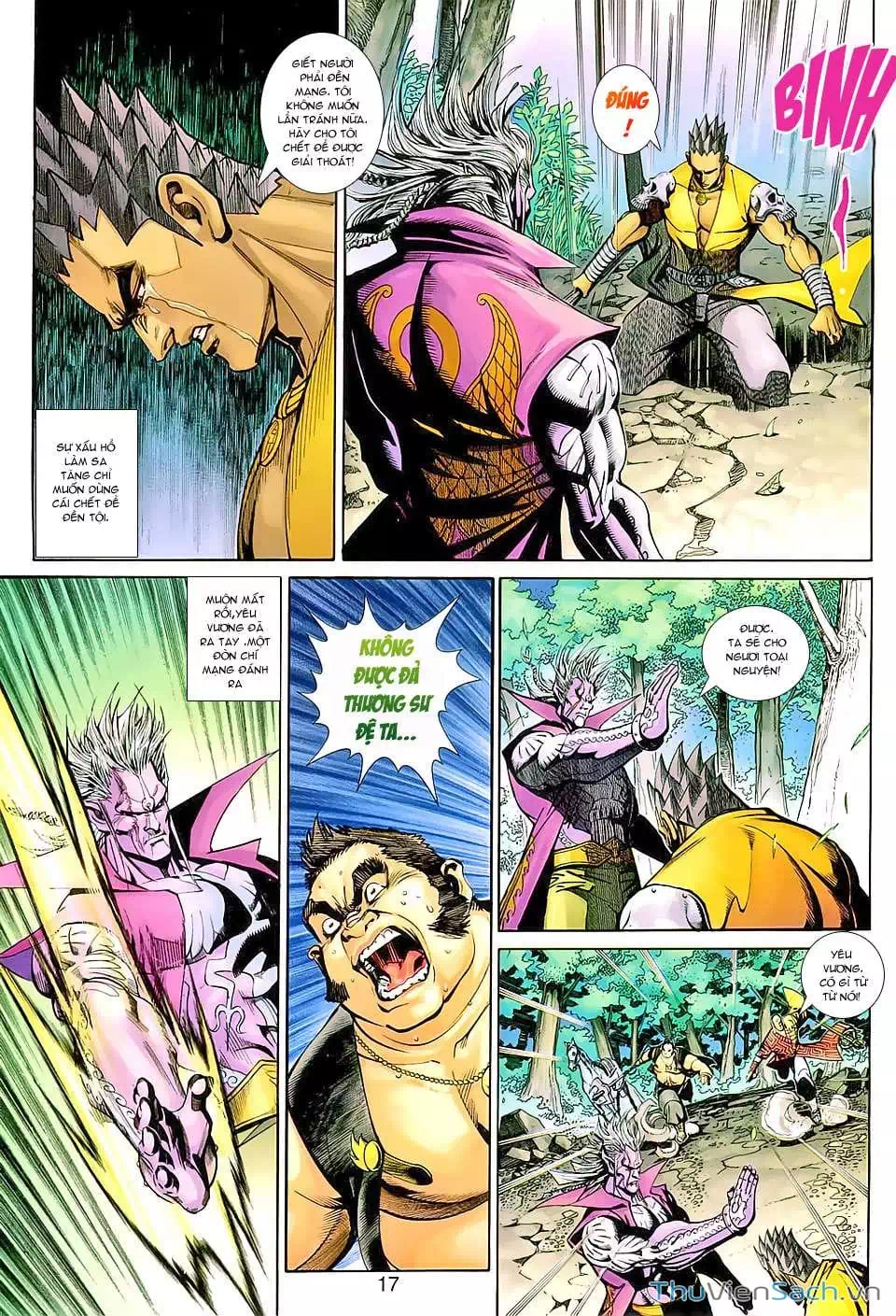 Truyện Tranh Đại Thánh Vương trang 4