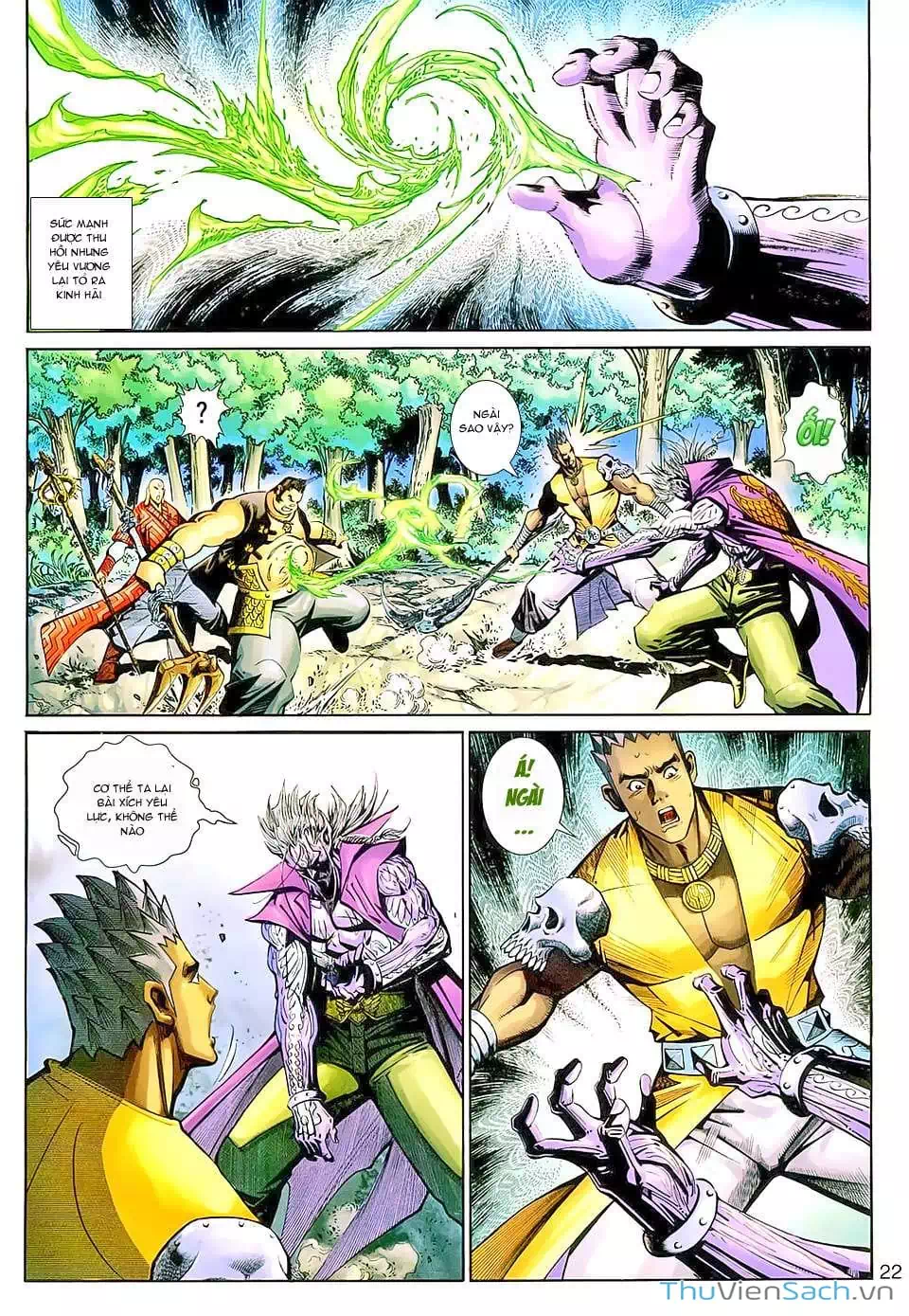 Truyện Tranh Đại Thánh Vương trang 4