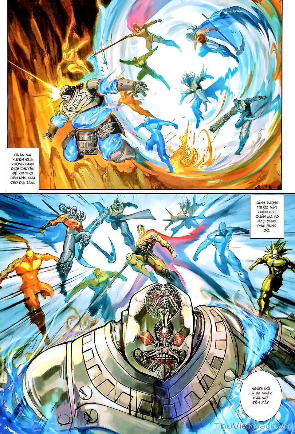 Truyện Tranh Đại Thánh Vương trang 4