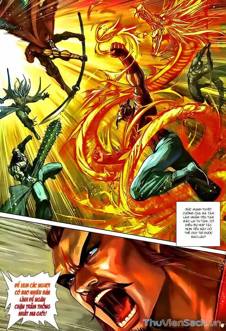 Truyện Tranh Đại Thánh Vương trang 4