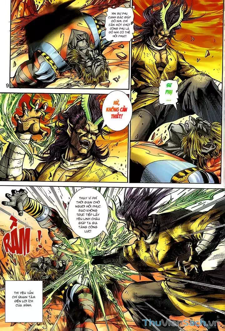 Truyện Tranh Đại Thánh Vương trang 4