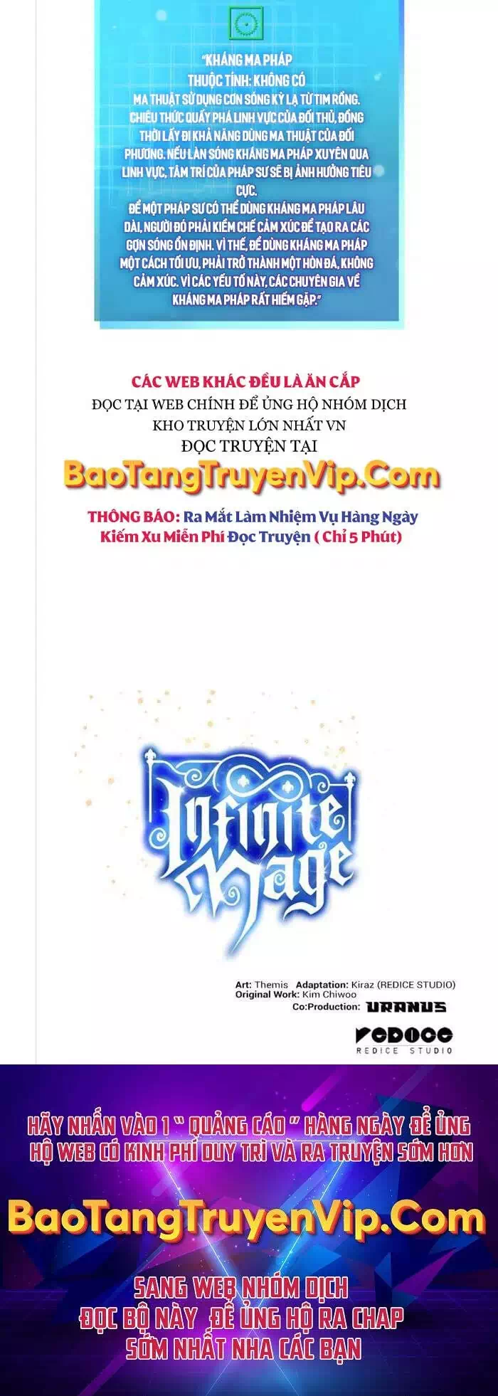 Truyện Tranh Đại Pháp Sư Toàn Năng - Infinite Mage trang 5