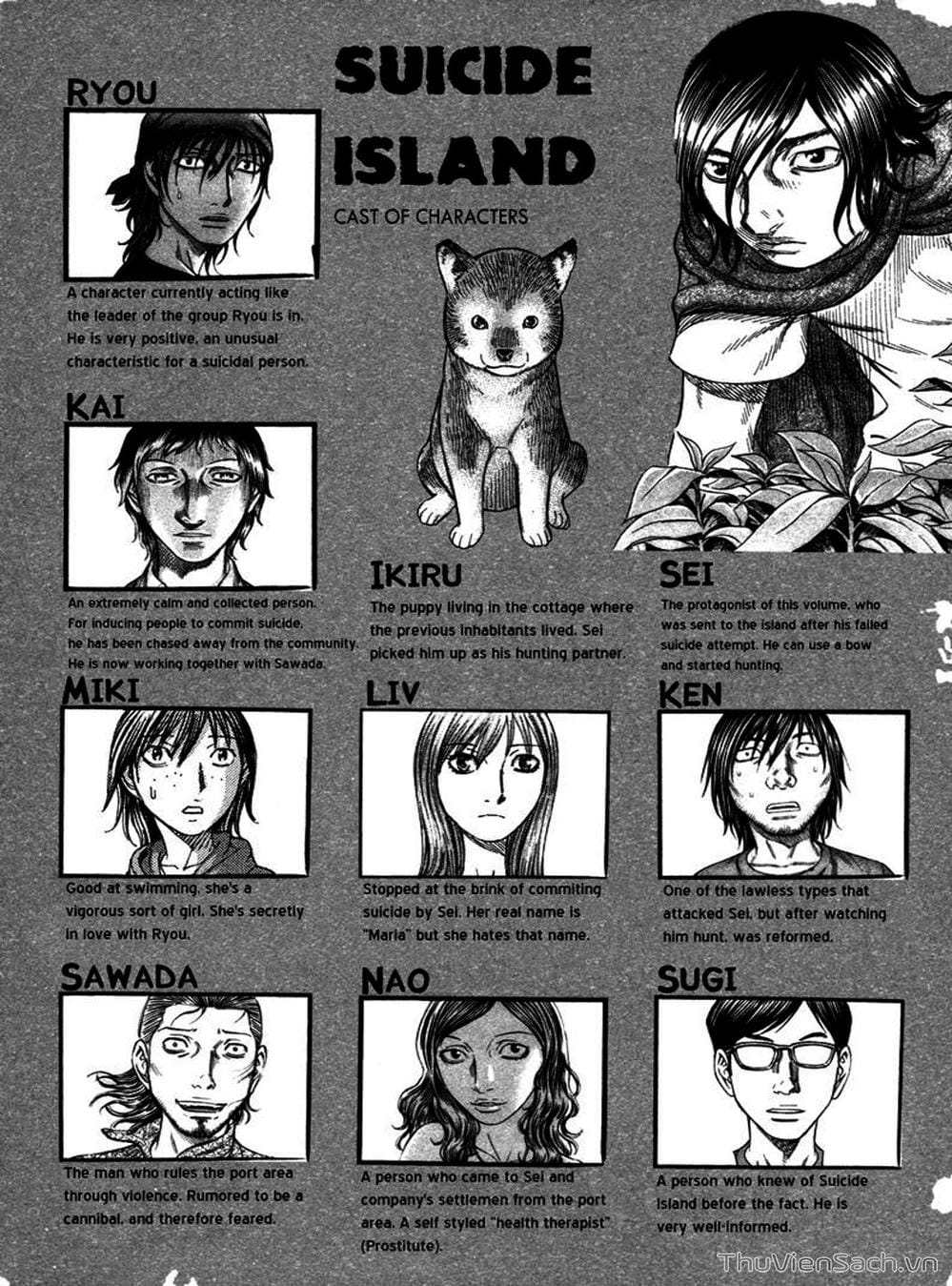 Truyện Tranh Đảo Tự Sát - Suicide Island trang 3