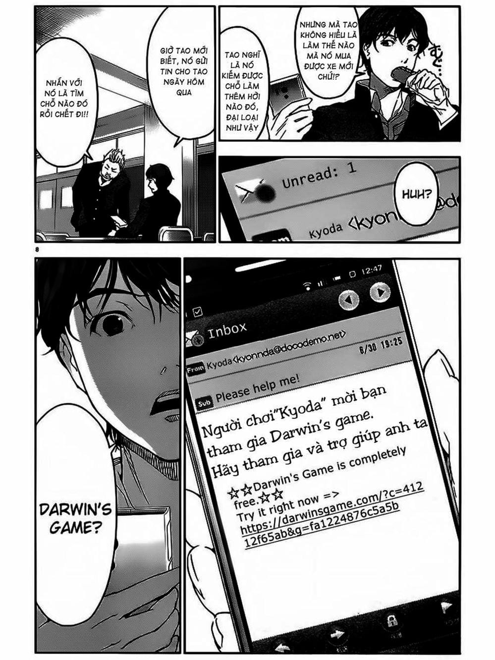 Truyện Tranh Trò Chơi Tiến Hóa - Darwin’s Game trang 5
