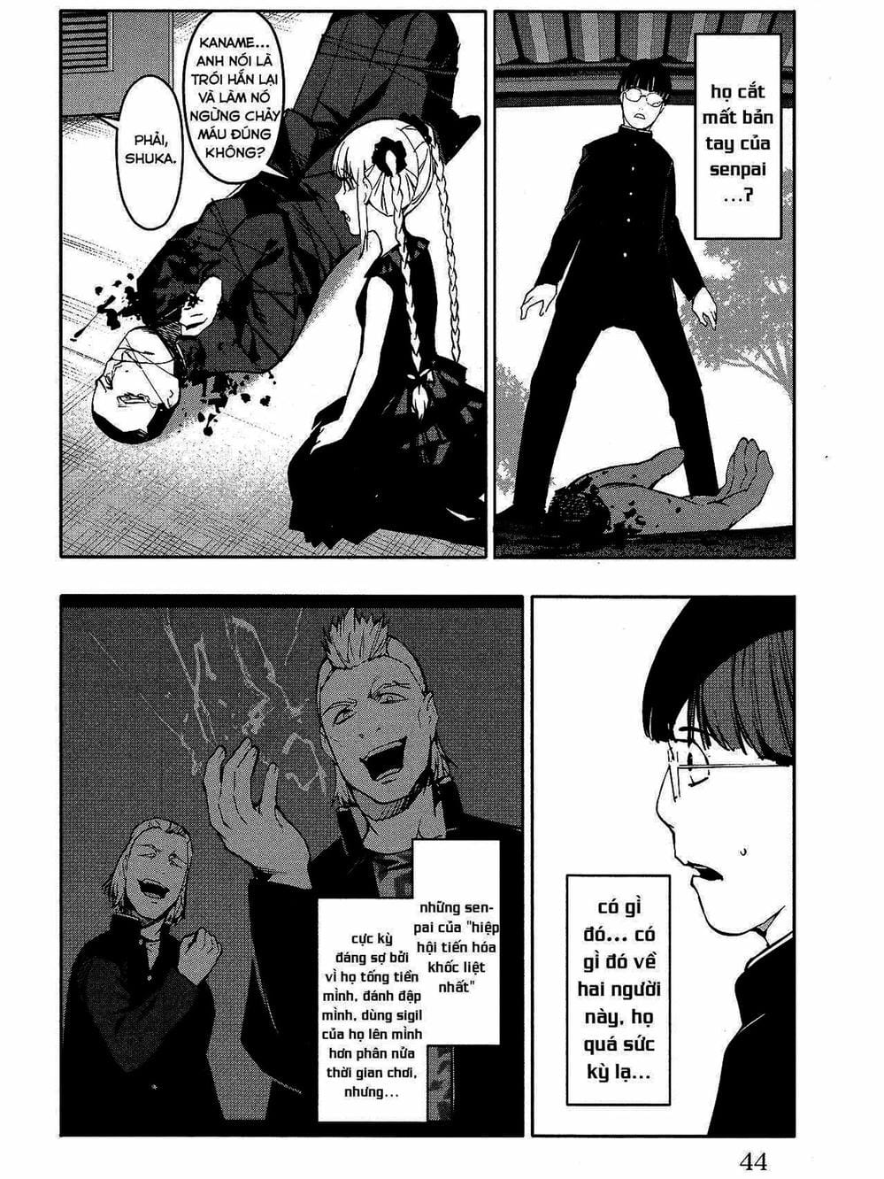 Truyện Tranh Trò Chơi Tiến Hóa - Darwin’s Game trang 5