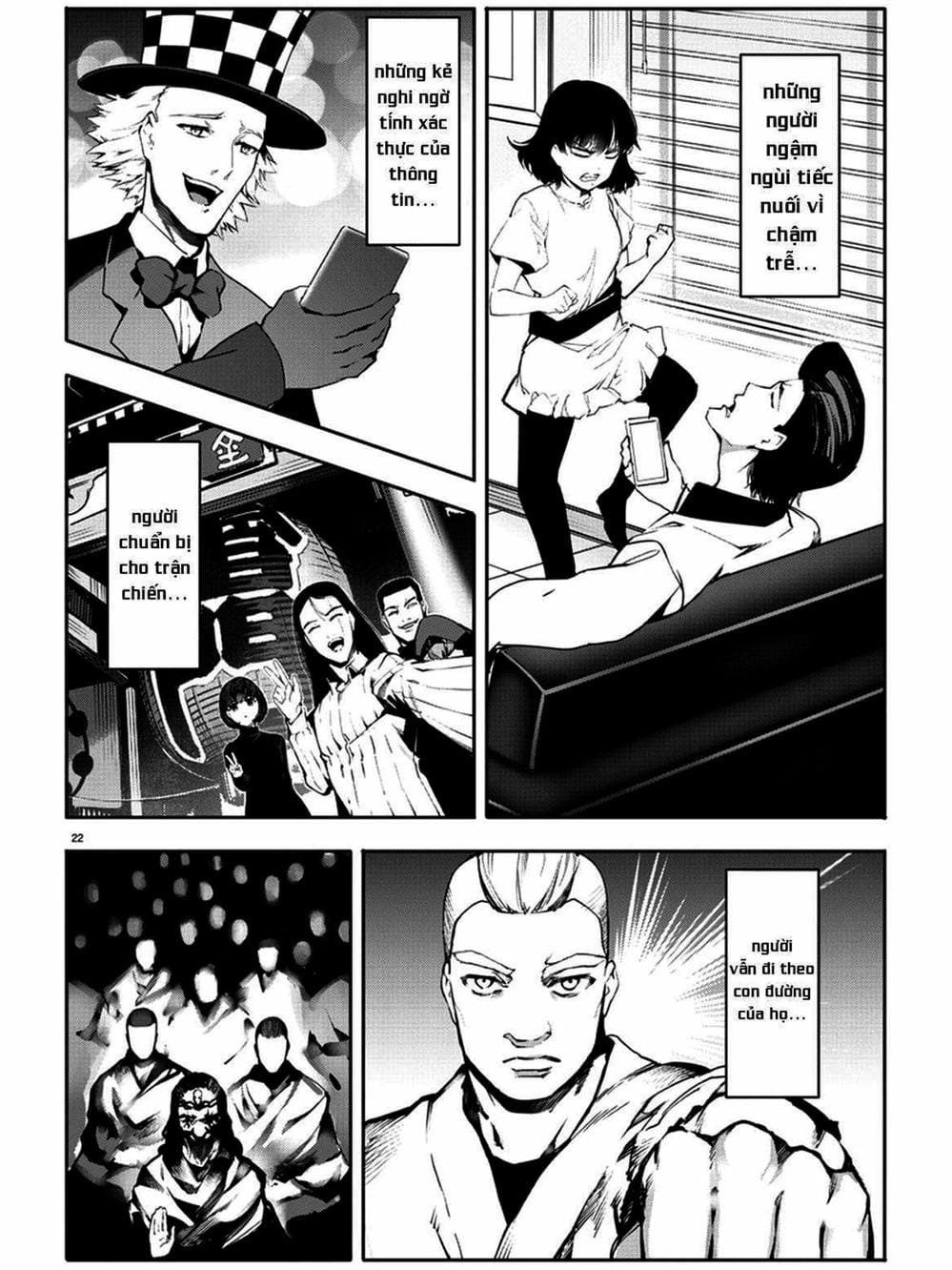 Truyện Tranh Trò Chơi Tiến Hóa - Darwin’s Game trang 5