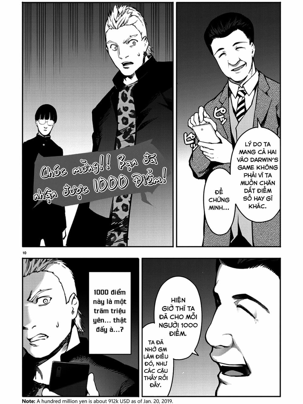 Truyện Tranh Trò Chơi Tiến Hóa - Darwin’s Game trang 5