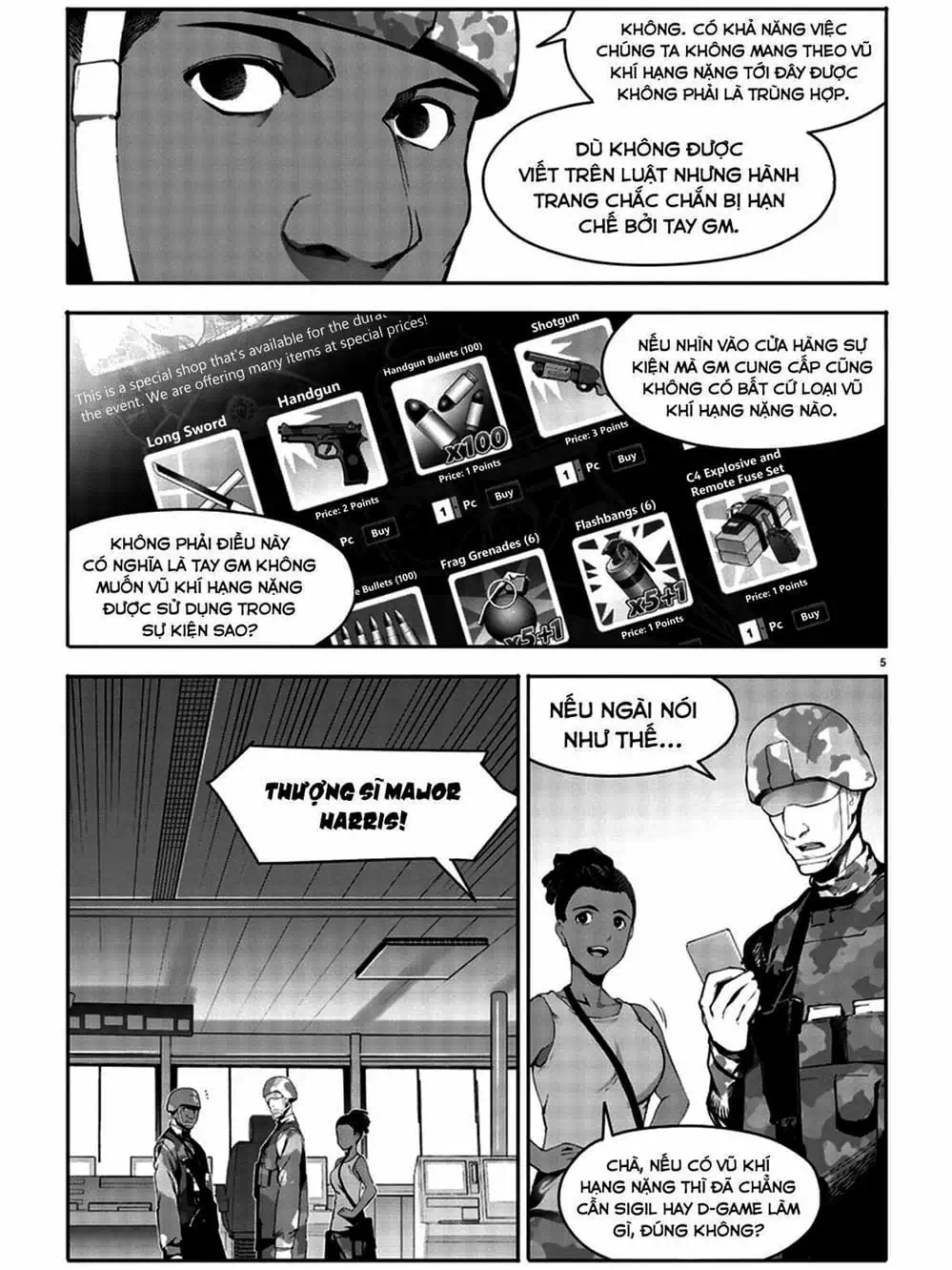 Truyện Tranh Trò Chơi Tiến Hóa - Darwin’s Game trang 5