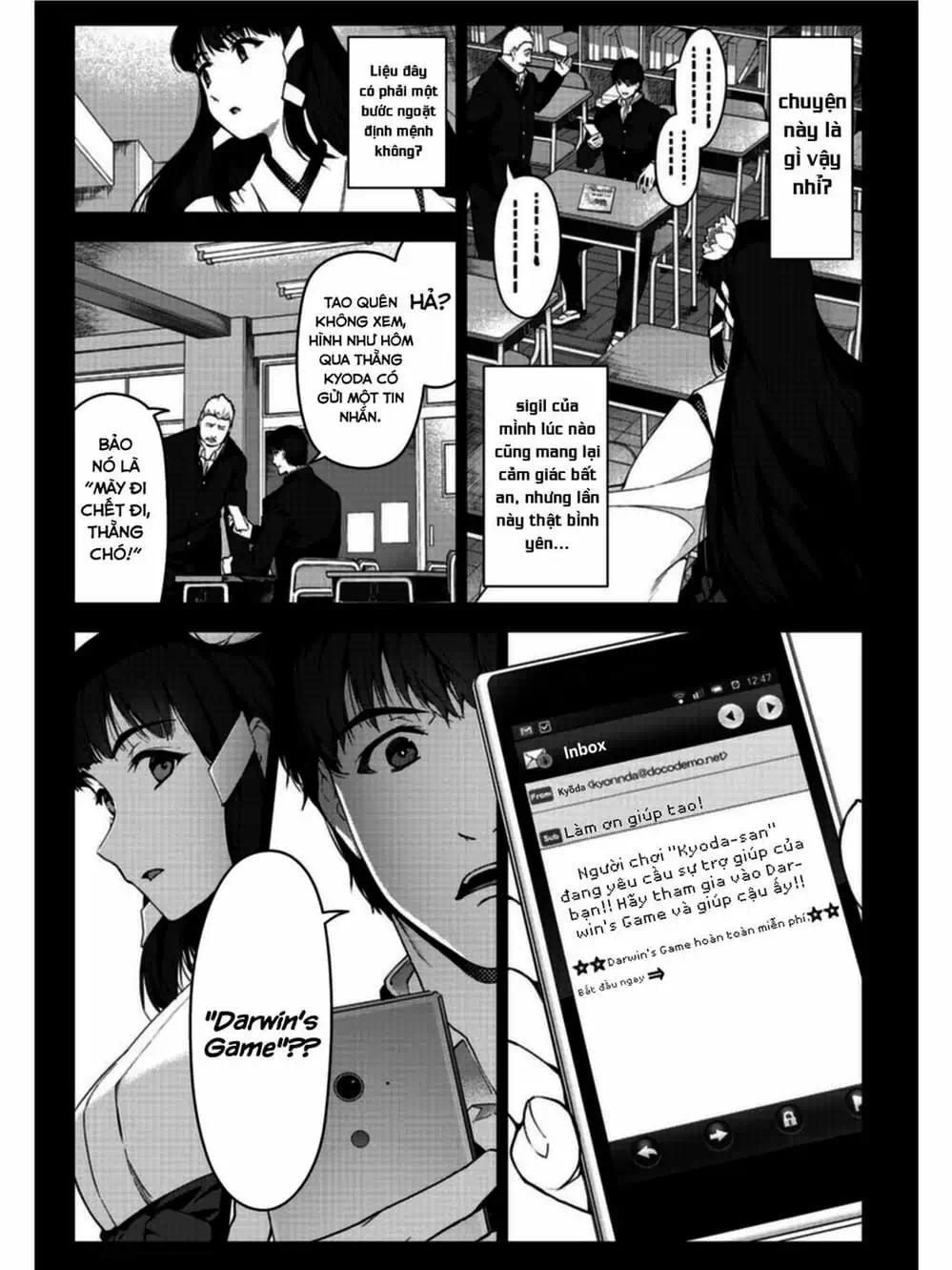 Truyện Tranh Trò Chơi Tiến Hóa - Darwin’s Game trang 5