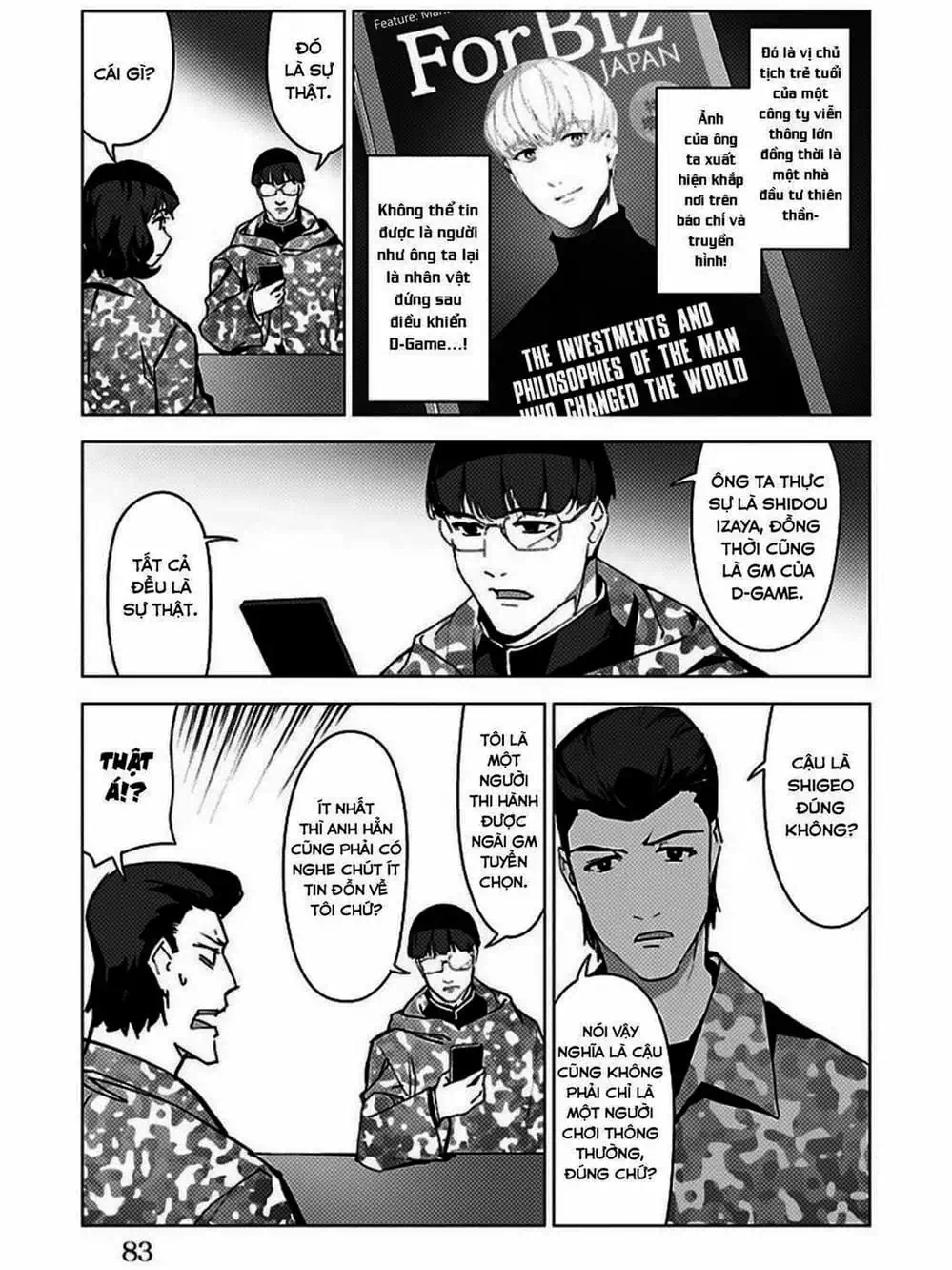 Truyện Tranh Trò Chơi Tiến Hóa - Darwin’s Game trang 5