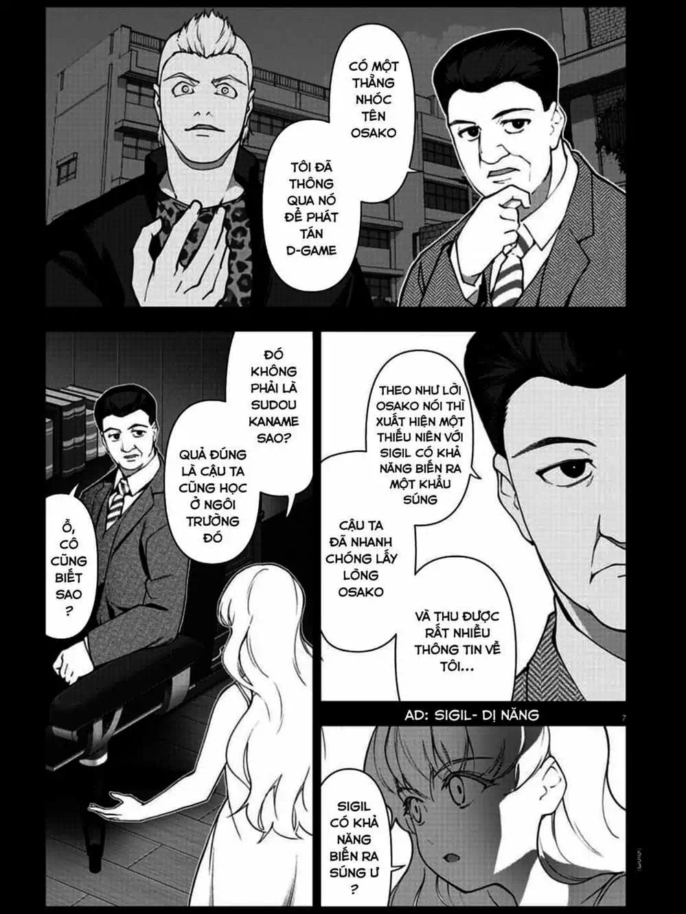 Truyện Tranh Trò Chơi Tiến Hóa - Darwin’s Game trang 5