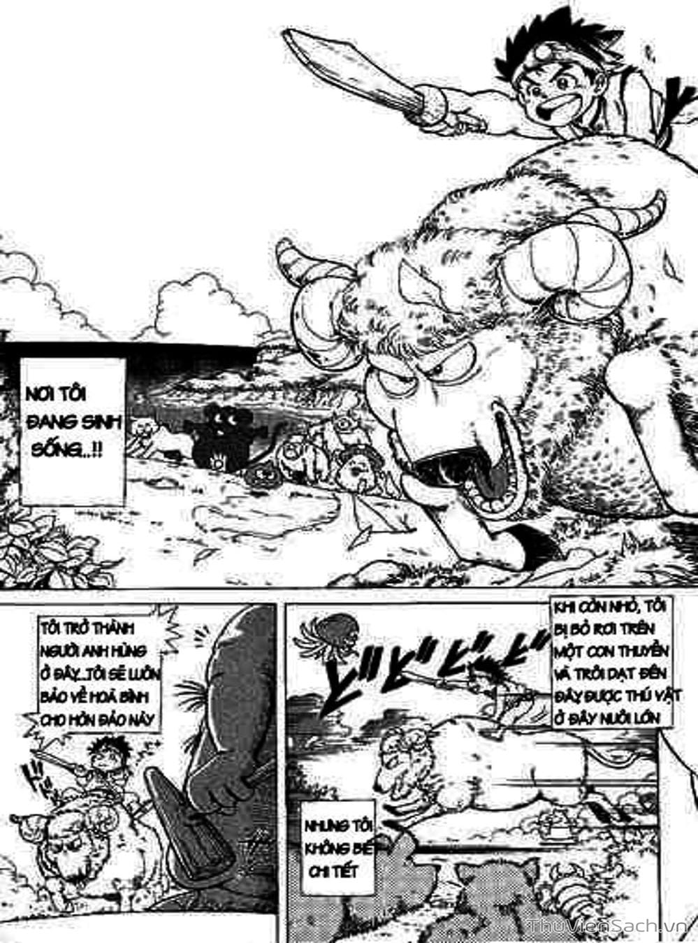 Truyện Tranh Dấu Ấn Rồng Thiêng - Dragon Quest trang 4