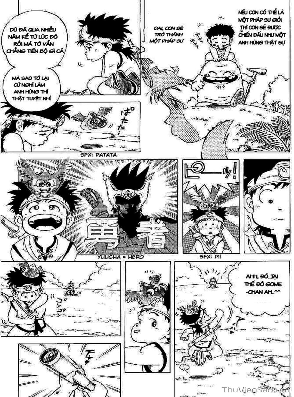 Truyện Tranh Dấu Ấn Rồng Thiêng - Dragon Quest trang 4