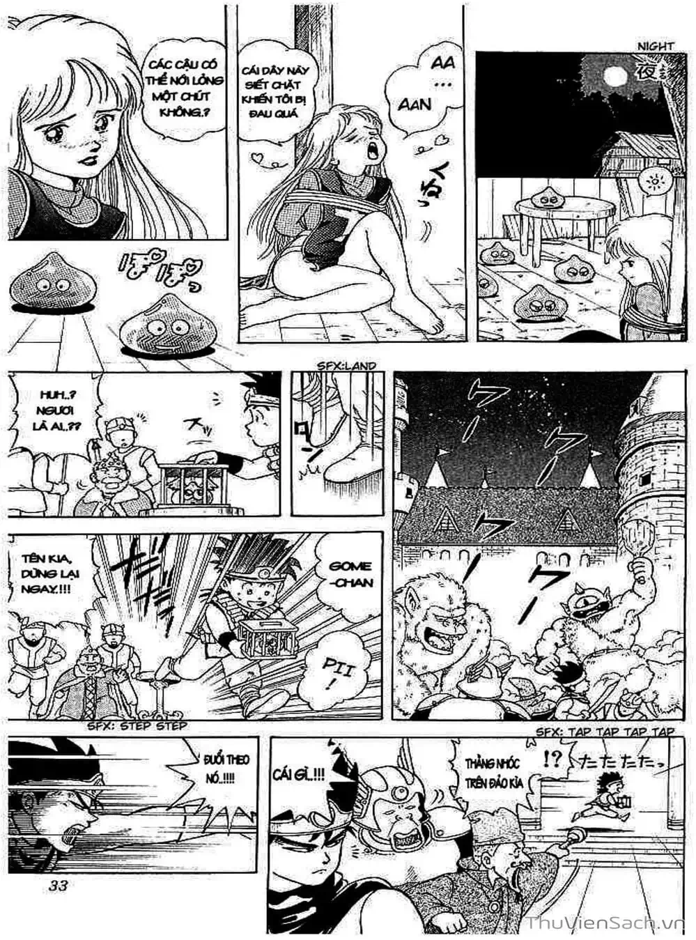 Truyện Tranh Dấu Ấn Rồng Thiêng - Dragon Quest trang 4