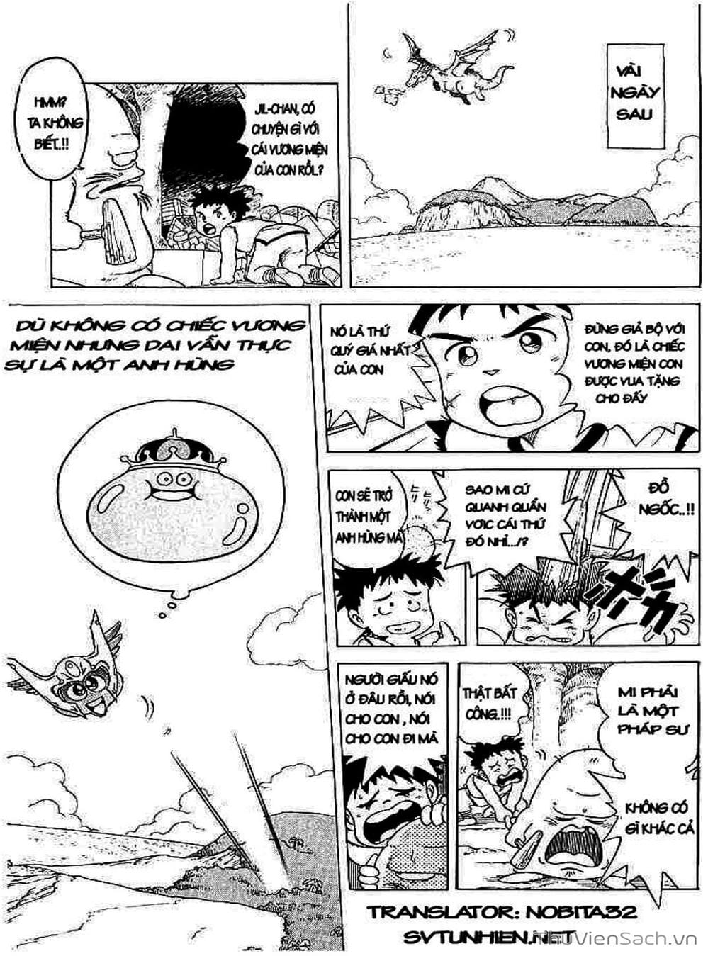 Truyện Tranh Dấu Ấn Rồng Thiêng - Dragon Quest trang 4