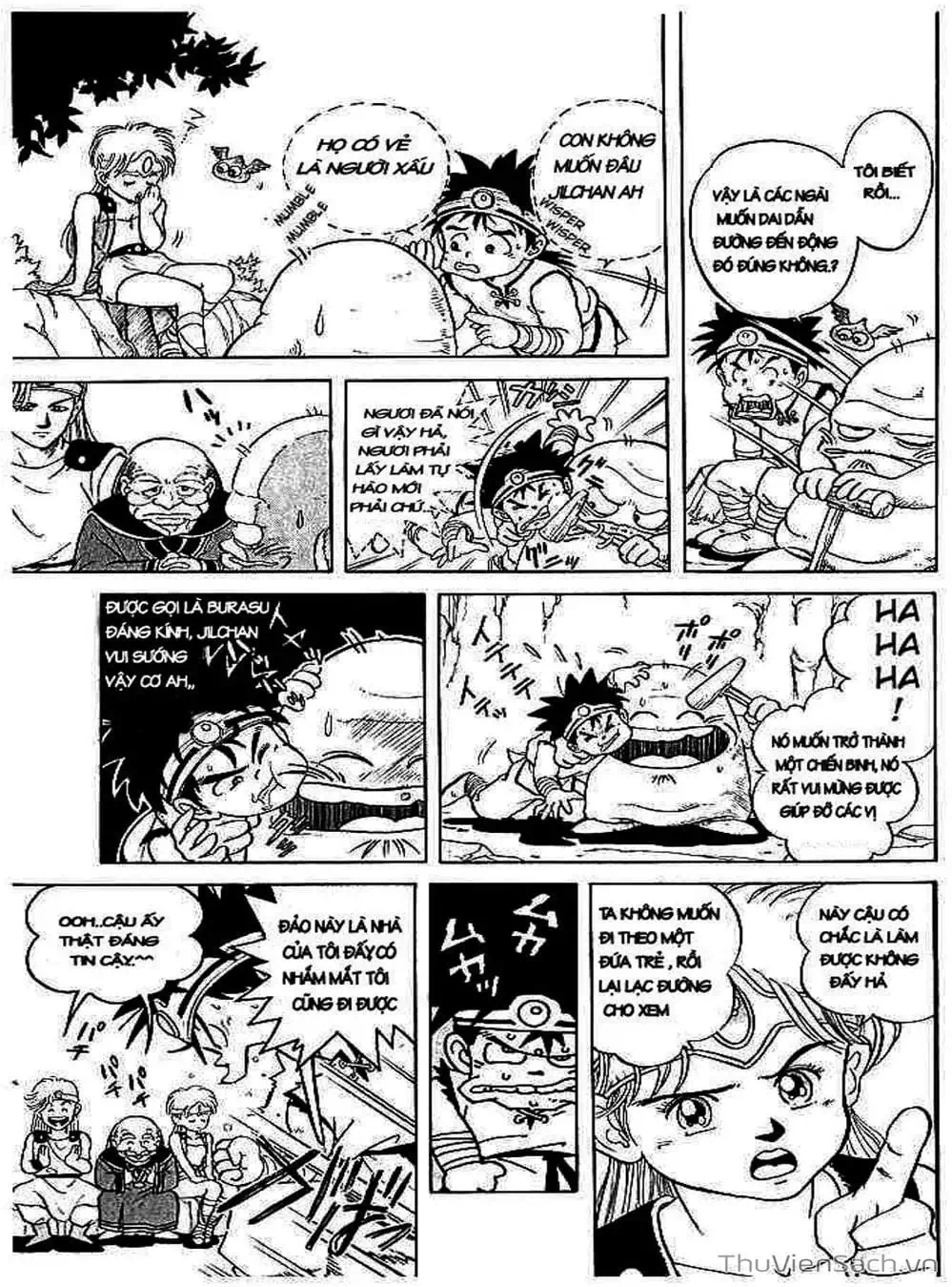 Truyện Tranh Dấu Ấn Rồng Thiêng - Dragon Quest trang 4