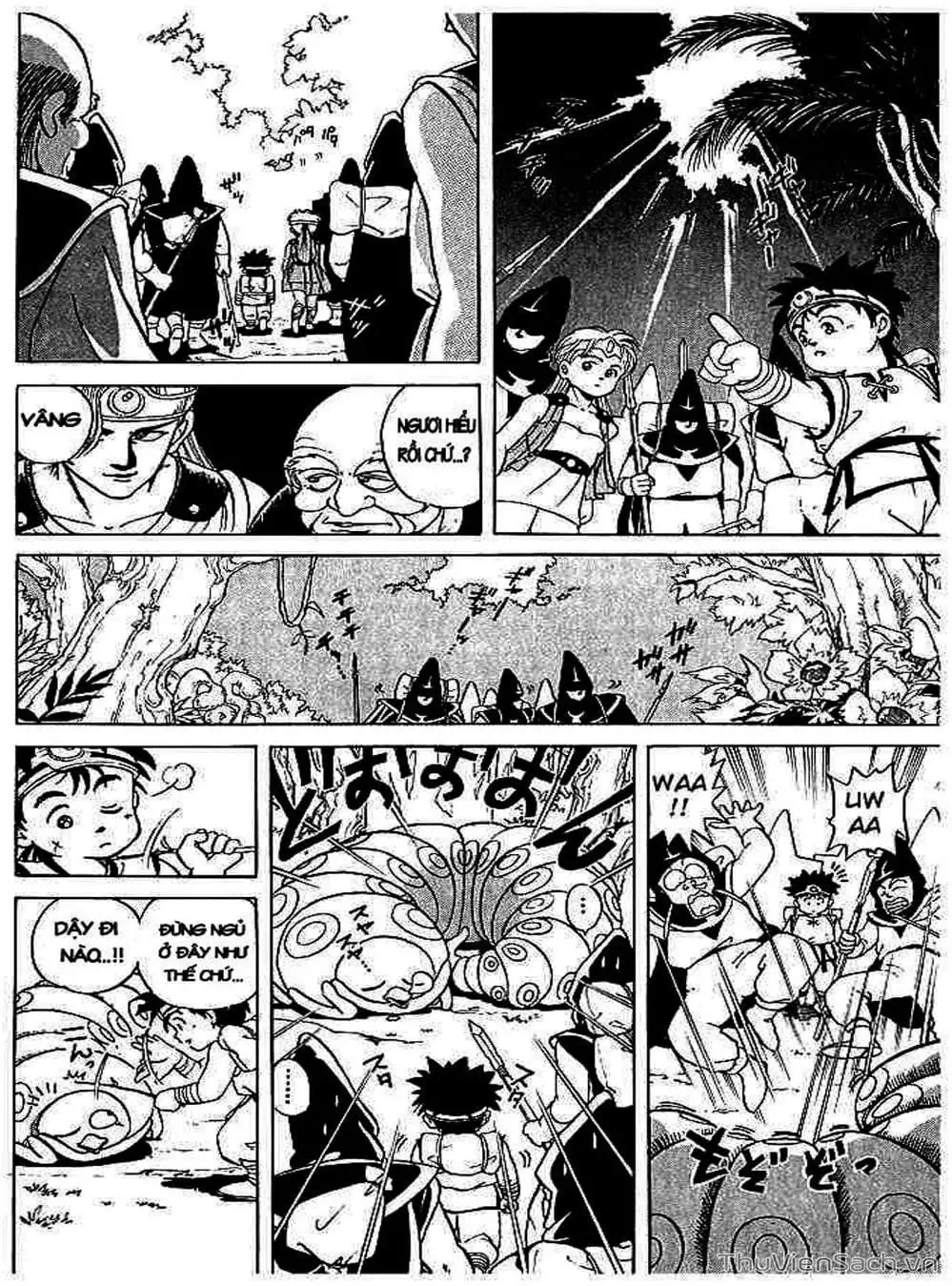 Truyện Tranh Dấu Ấn Rồng Thiêng - Dragon Quest trang 4