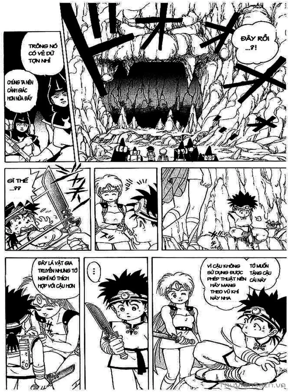 Truyện Tranh Dấu Ấn Rồng Thiêng - Dragon Quest trang 4