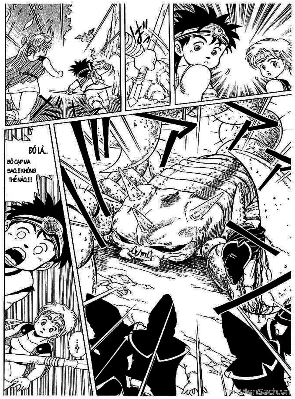 Truyện Tranh Dấu Ấn Rồng Thiêng - Dragon Quest trang 4