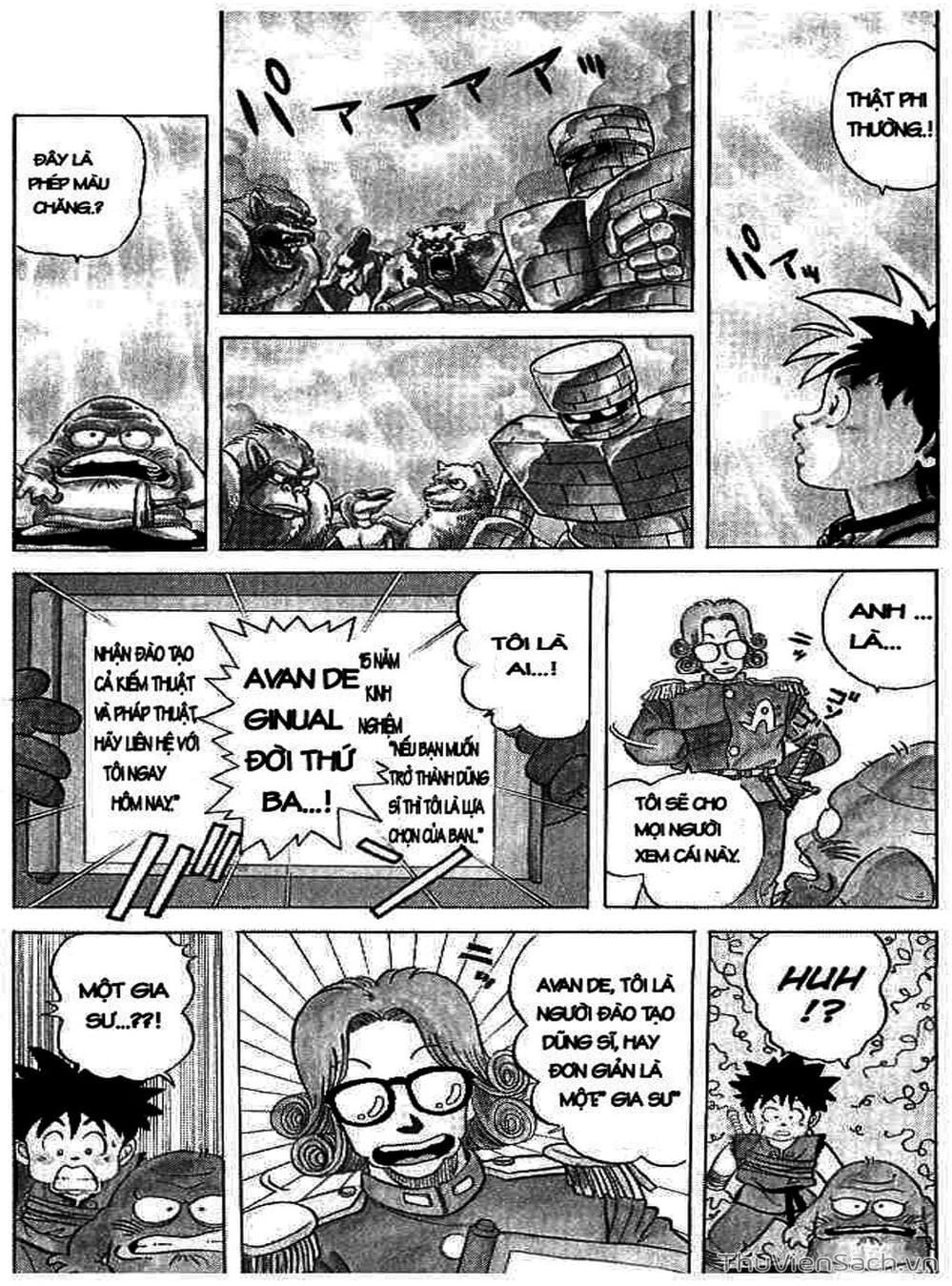 Truyện Tranh Dấu Ấn Rồng Thiêng - Dragon Quest trang 4