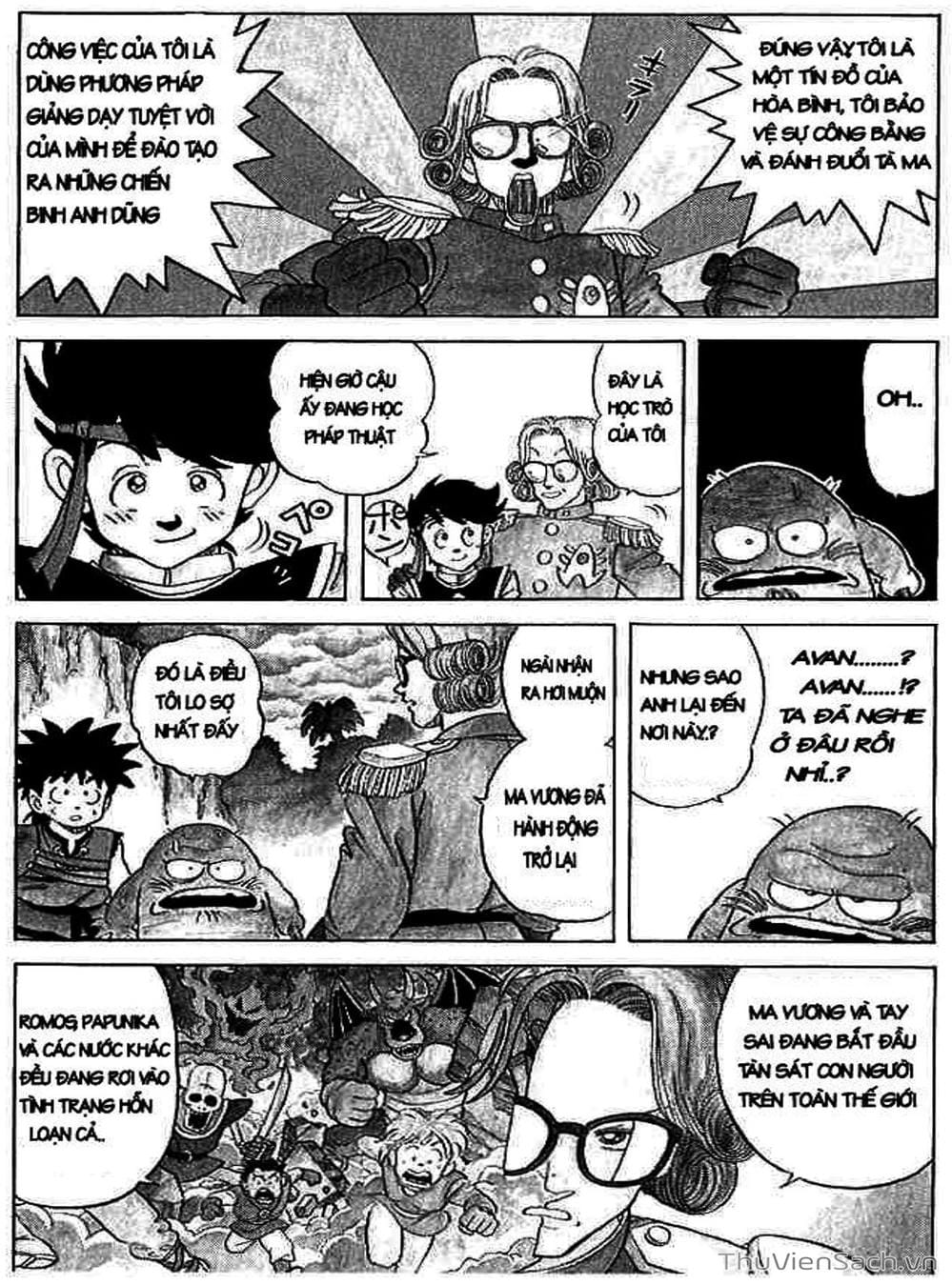 Truyện Tranh Dấu Ấn Rồng Thiêng - Dragon Quest trang 4