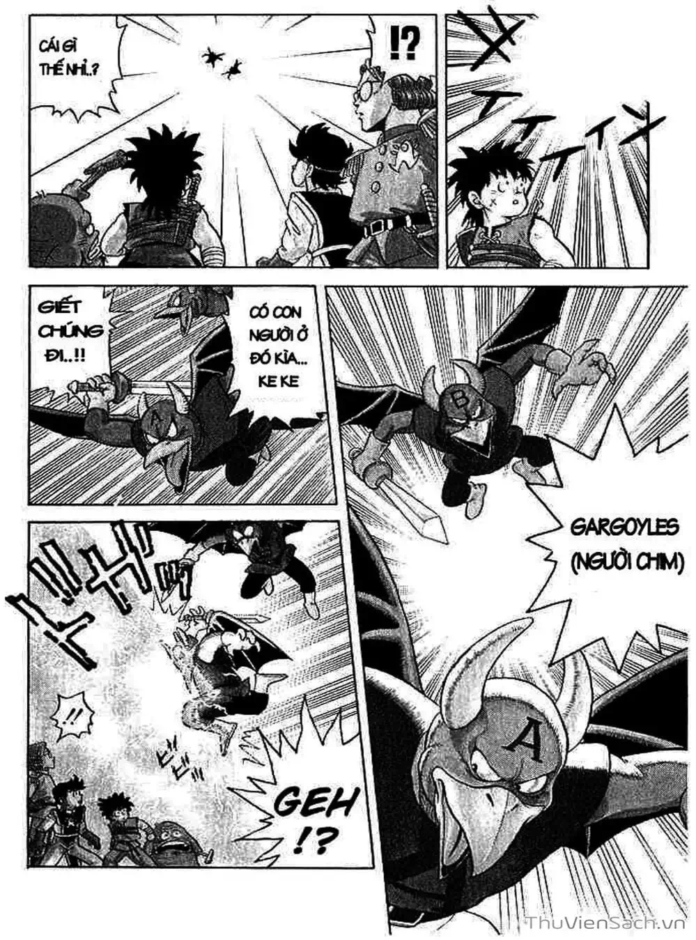 Truyện Tranh Dấu Ấn Rồng Thiêng - Dragon Quest trang 4