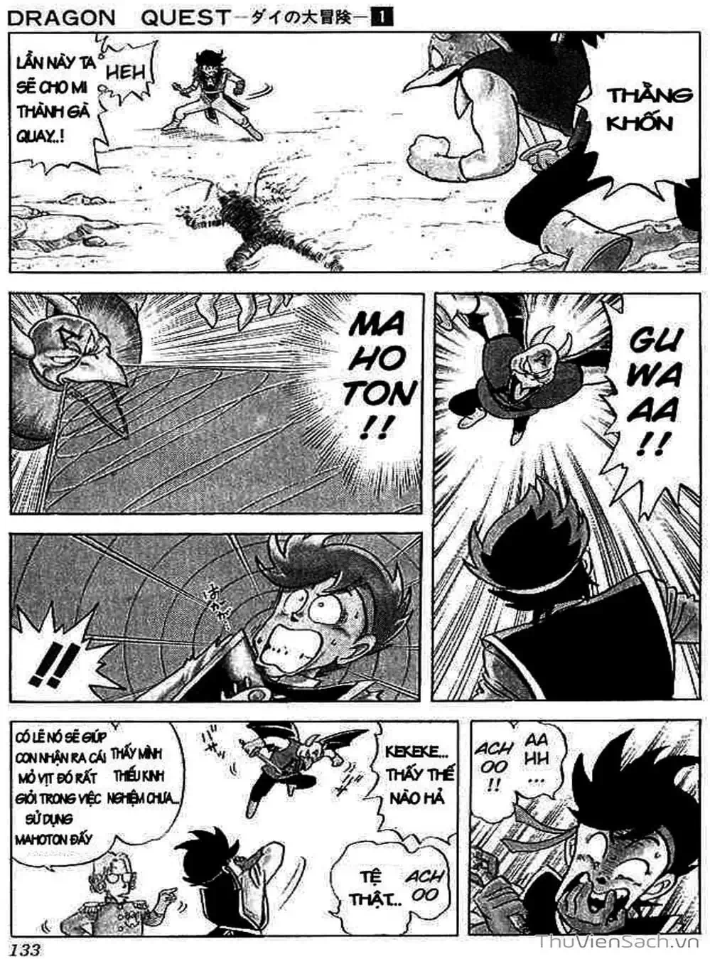 Truyện Tranh Dấu Ấn Rồng Thiêng - Dragon Quest trang 4