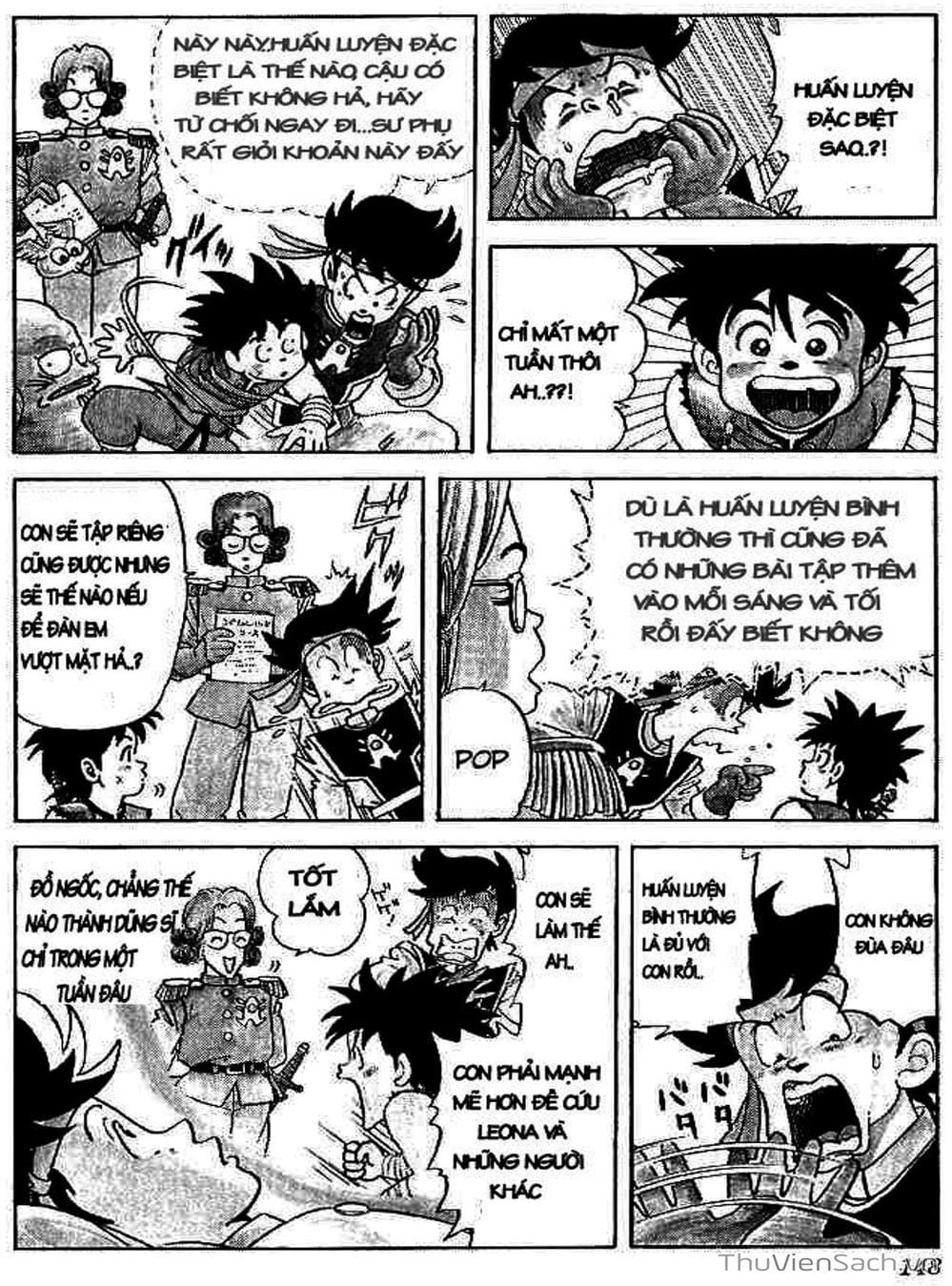 Truyện Tranh Dấu Ấn Rồng Thiêng - Dragon Quest trang 4