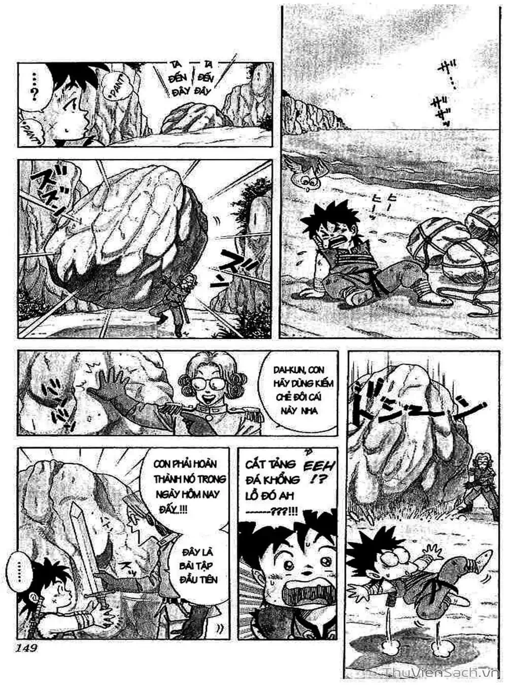 Truyện Tranh Dấu Ấn Rồng Thiêng - Dragon Quest trang 4
