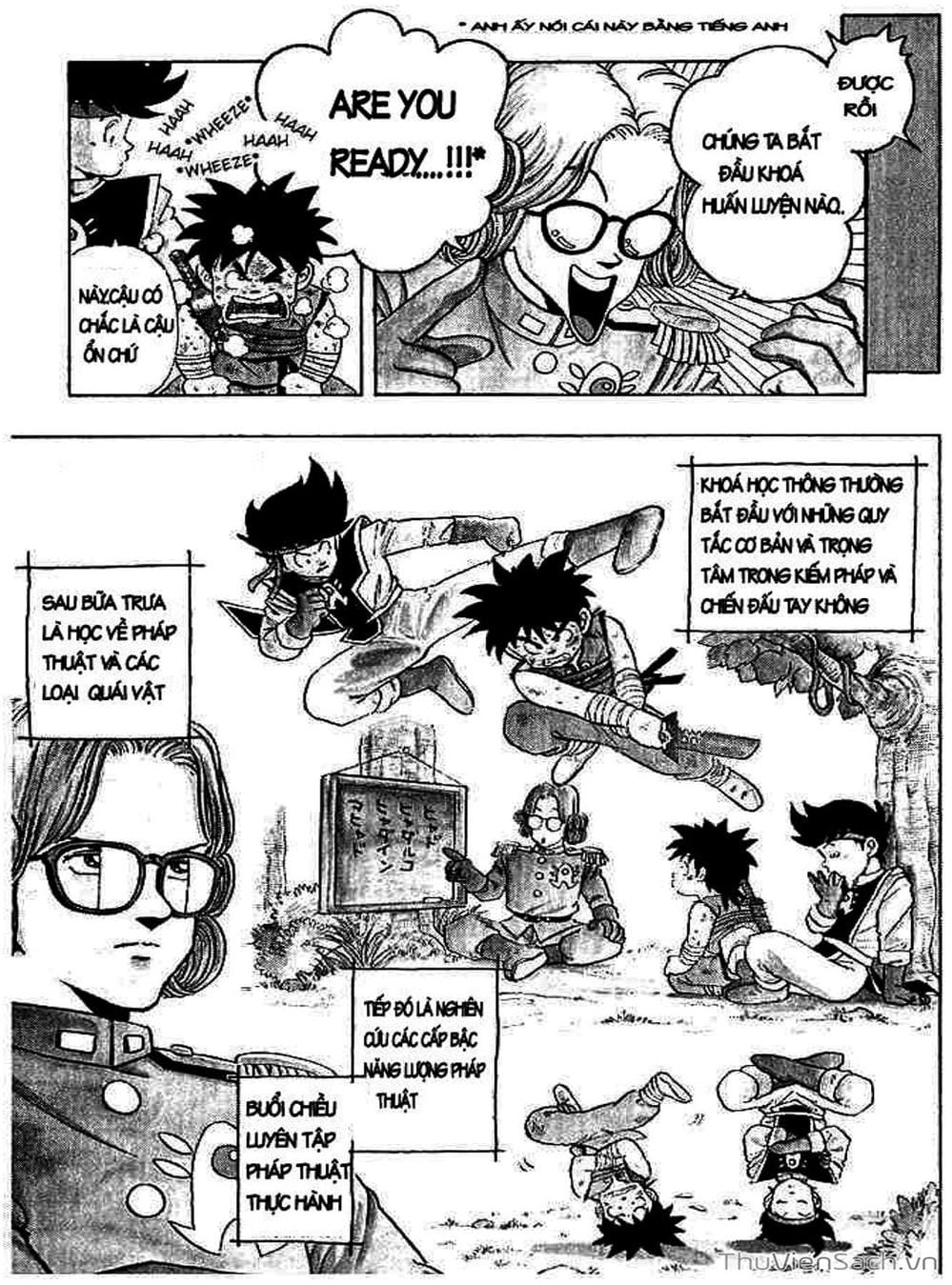 Truyện Tranh Dấu Ấn Rồng Thiêng - Dragon Quest trang 4