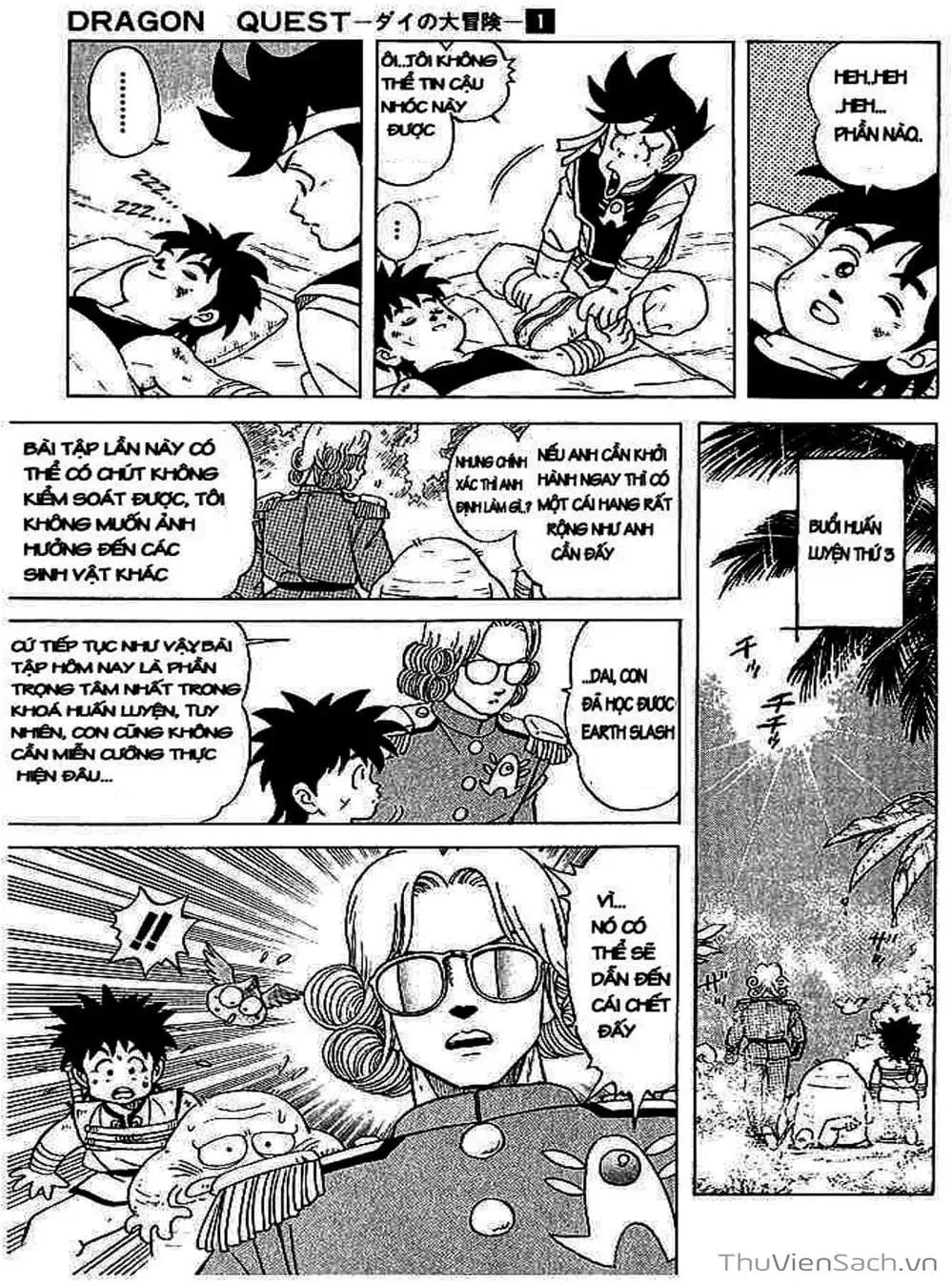 Truyện Tranh Dấu Ấn Rồng Thiêng - Dragon Quest trang 4