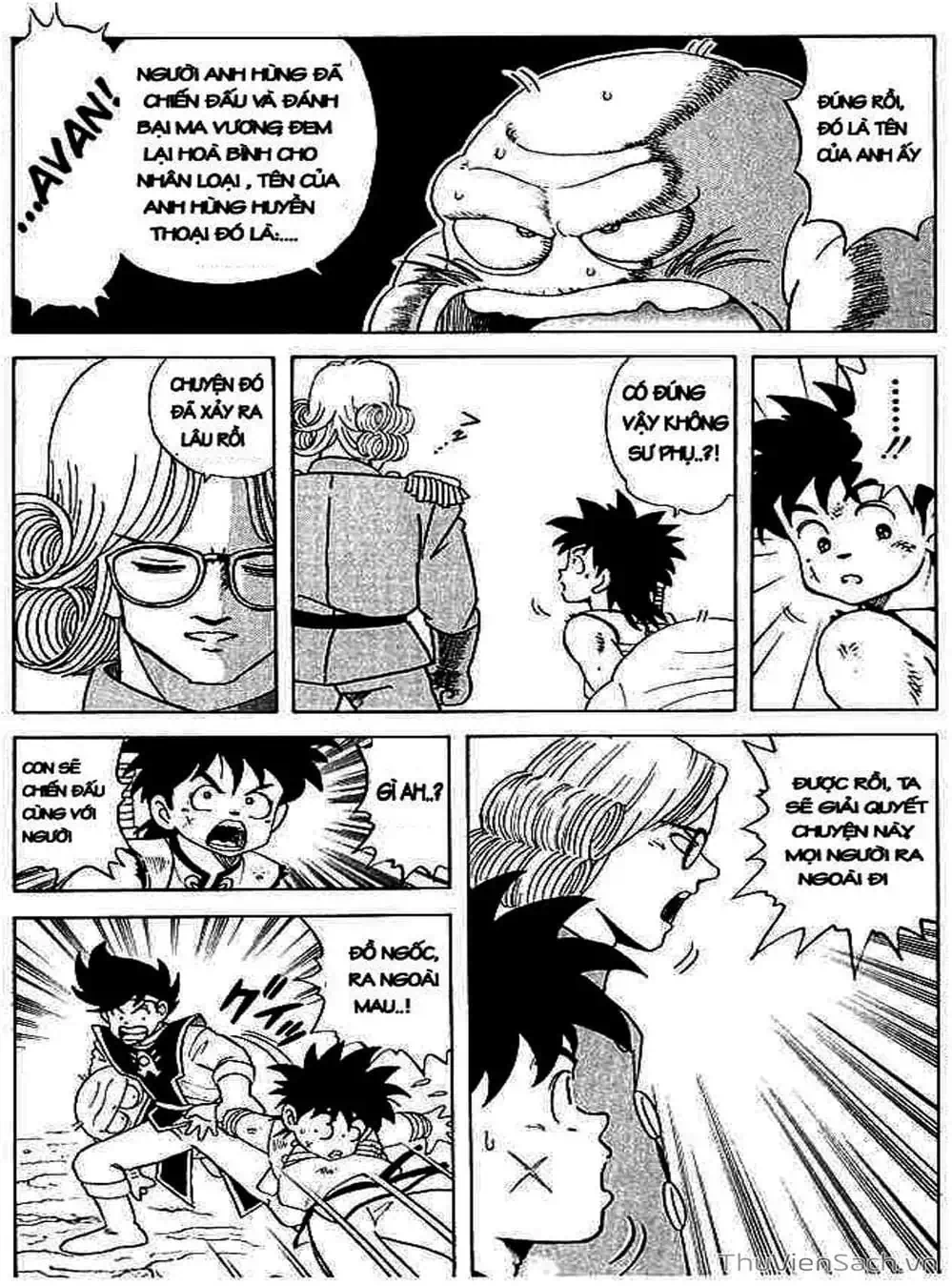 Truyện Tranh Dấu Ấn Rồng Thiêng - Dragon Quest trang 4