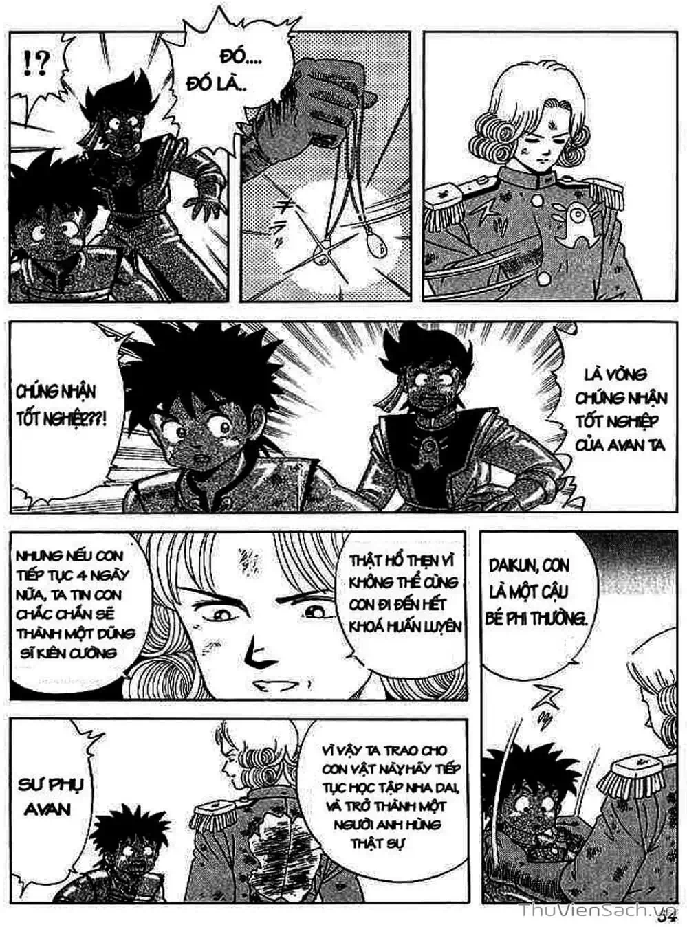 Truyện Tranh Dấu Ấn Rồng Thiêng - Dragon Quest trang 4