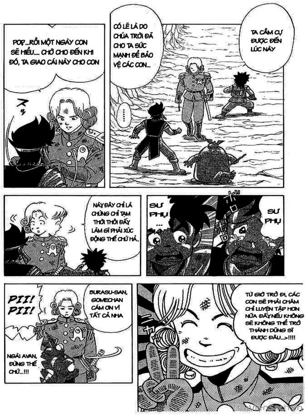 Truyện Tranh Dấu Ấn Rồng Thiêng - Dragon Quest trang 4