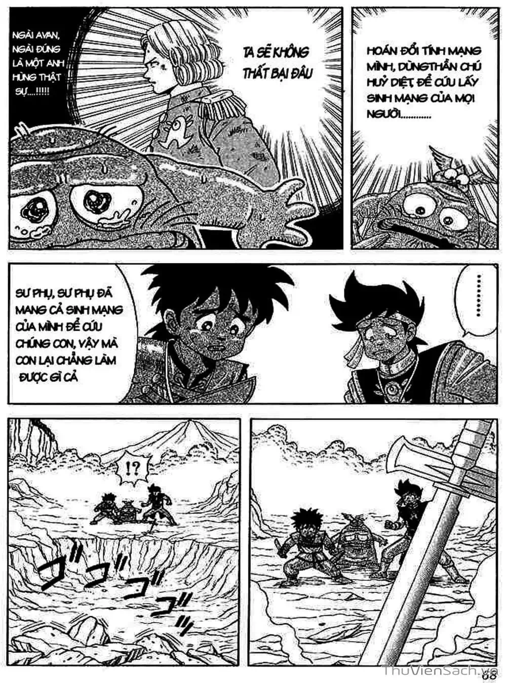 Truyện Tranh Dấu Ấn Rồng Thiêng - Dragon Quest trang 4