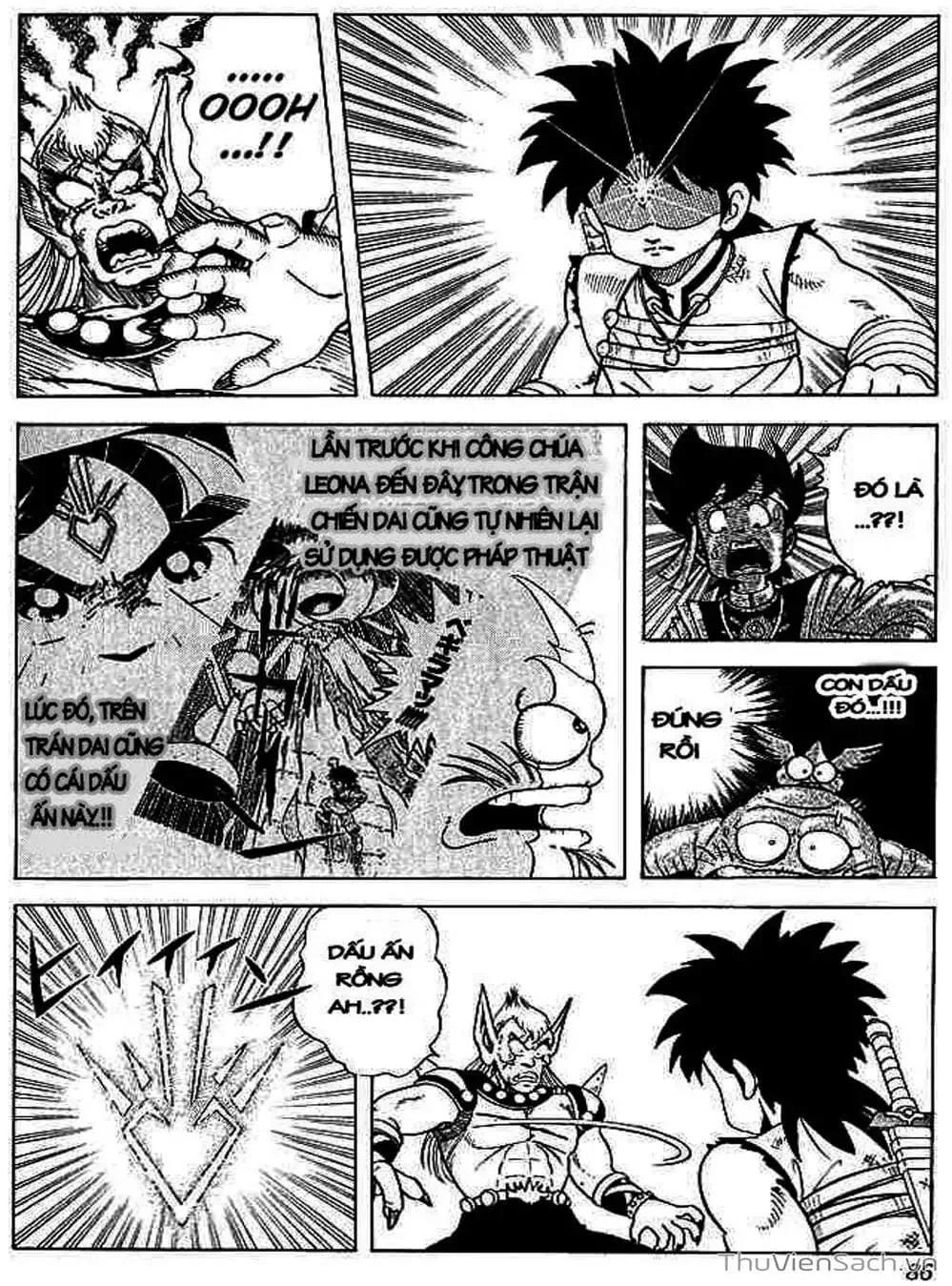 Truyện Tranh Dấu Ấn Rồng Thiêng - Dragon Quest trang 4