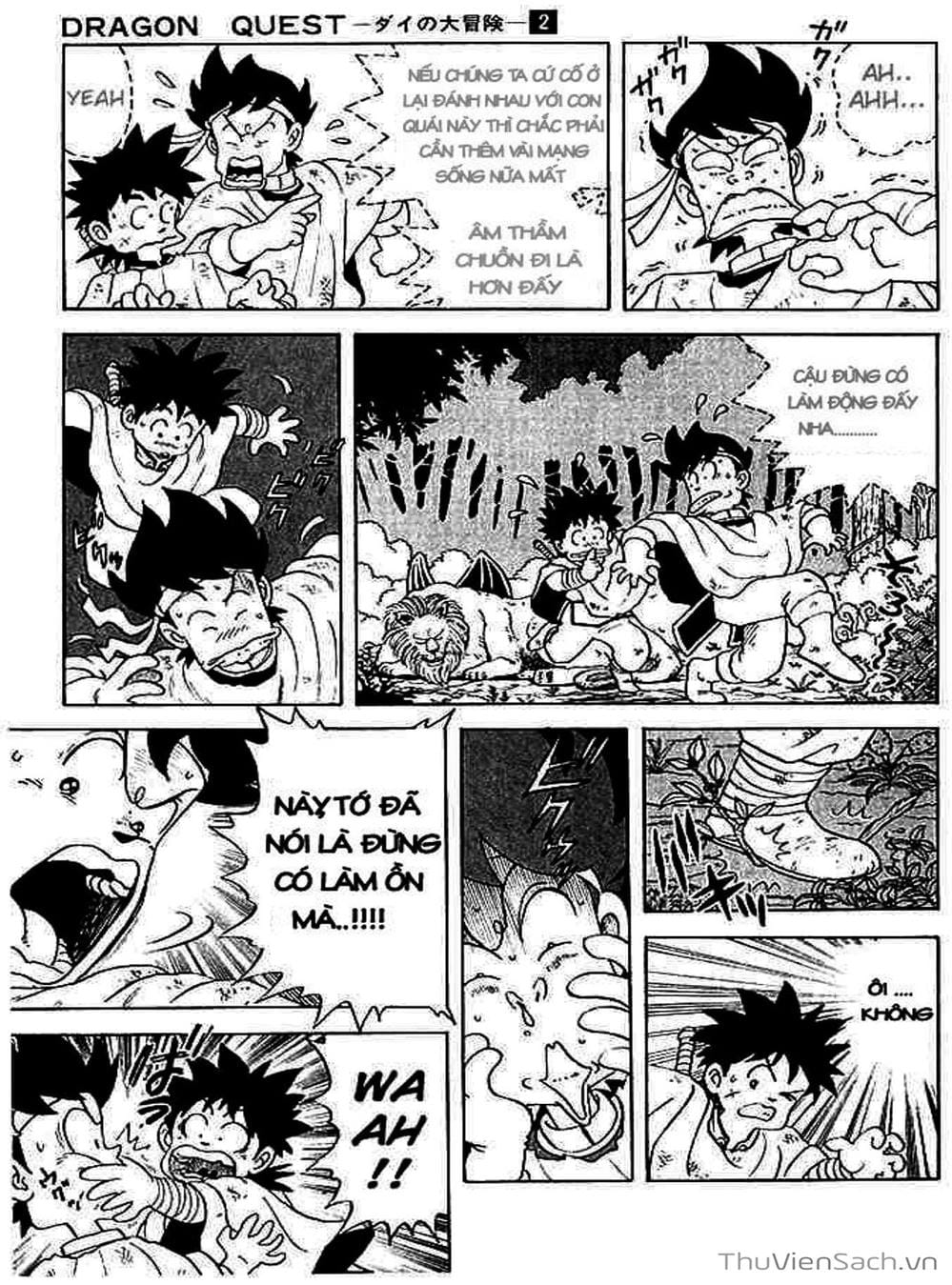 Truyện Tranh Dấu Ấn Rồng Thiêng - Dragon Quest trang 4