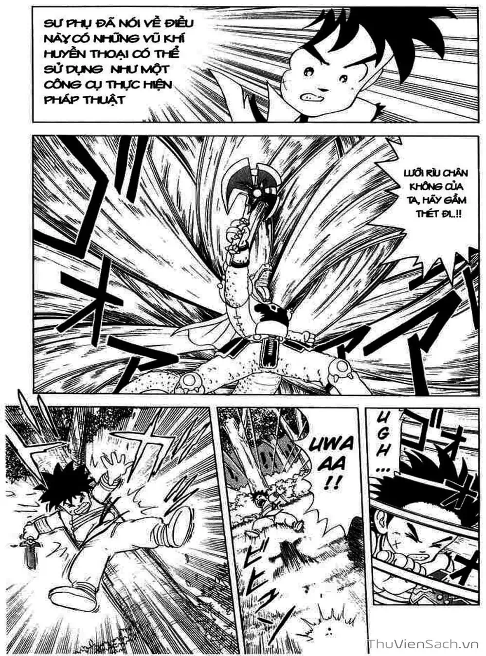 Truyện Tranh Dấu Ấn Rồng Thiêng - Dragon Quest trang 4