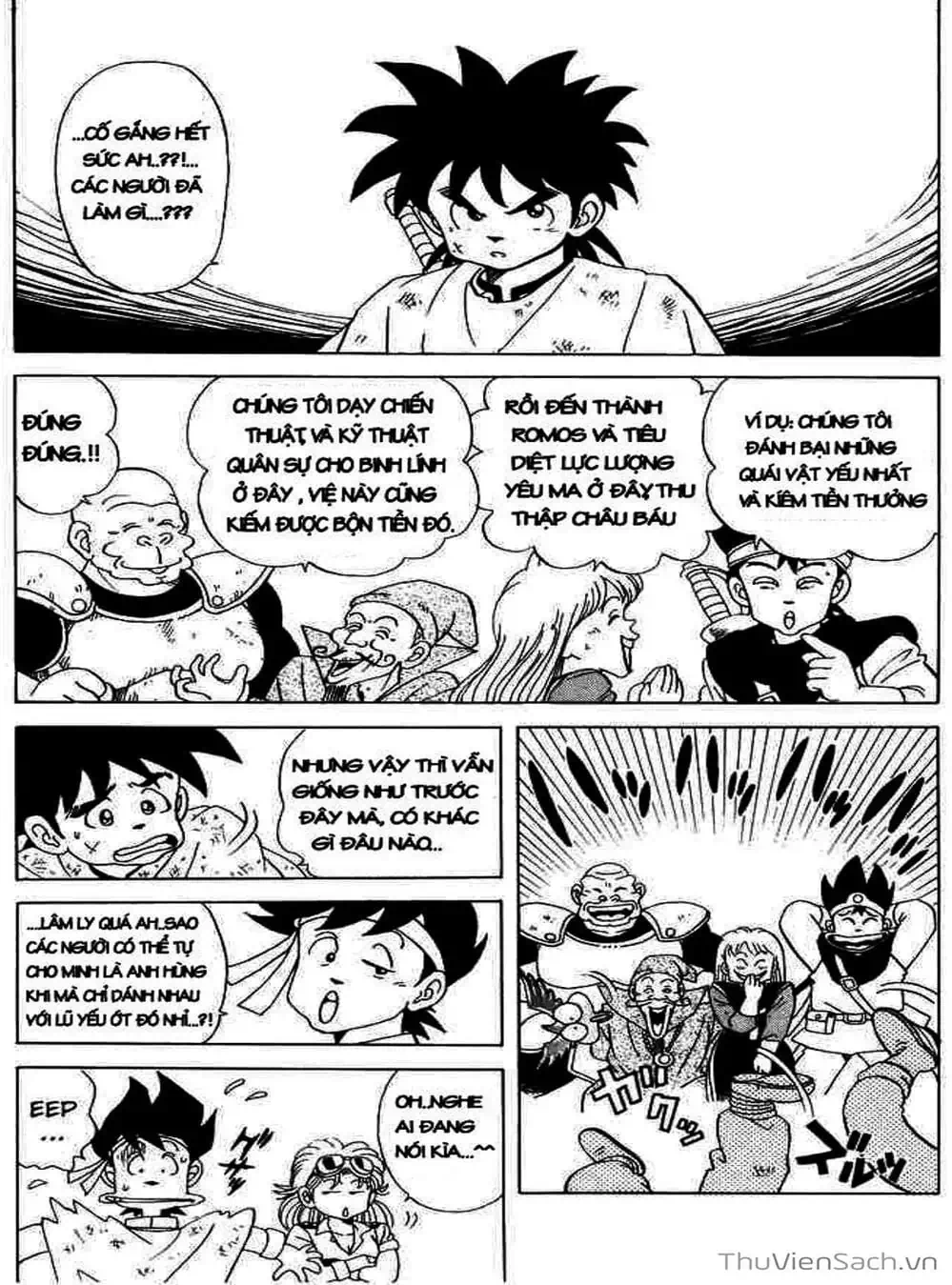 Truyện Tranh Dấu Ấn Rồng Thiêng - Dragon Quest trang 4