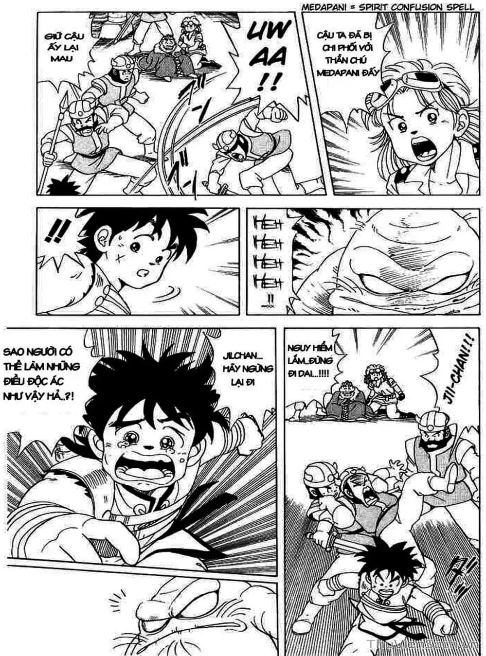 Truyện Tranh Dấu Ấn Rồng Thiêng - Dragon Quest trang 4