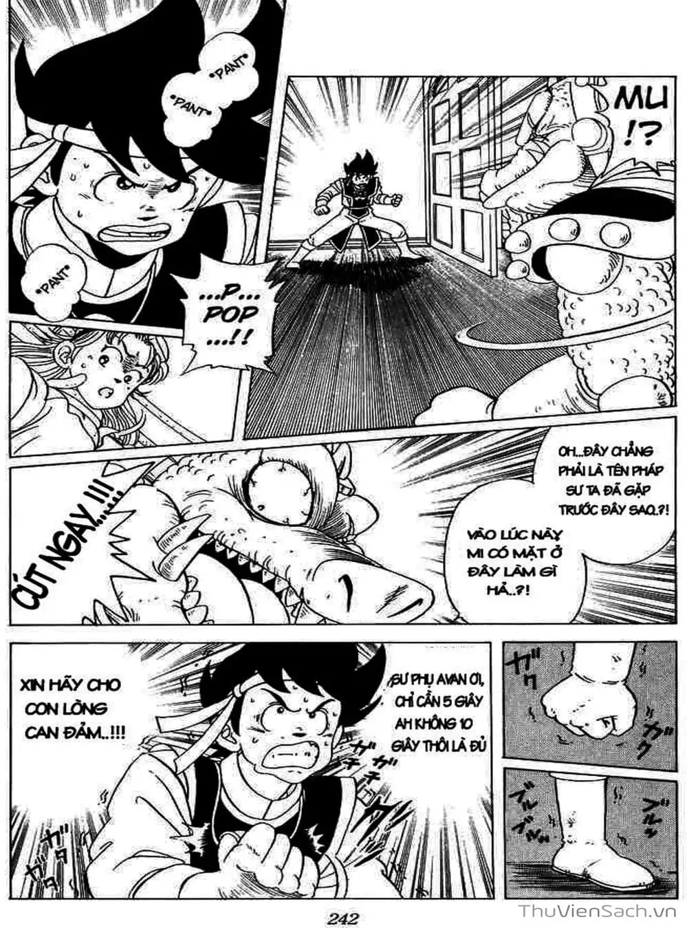 Truyện Tranh Dấu Ấn Rồng Thiêng - Dragon Quest trang 4