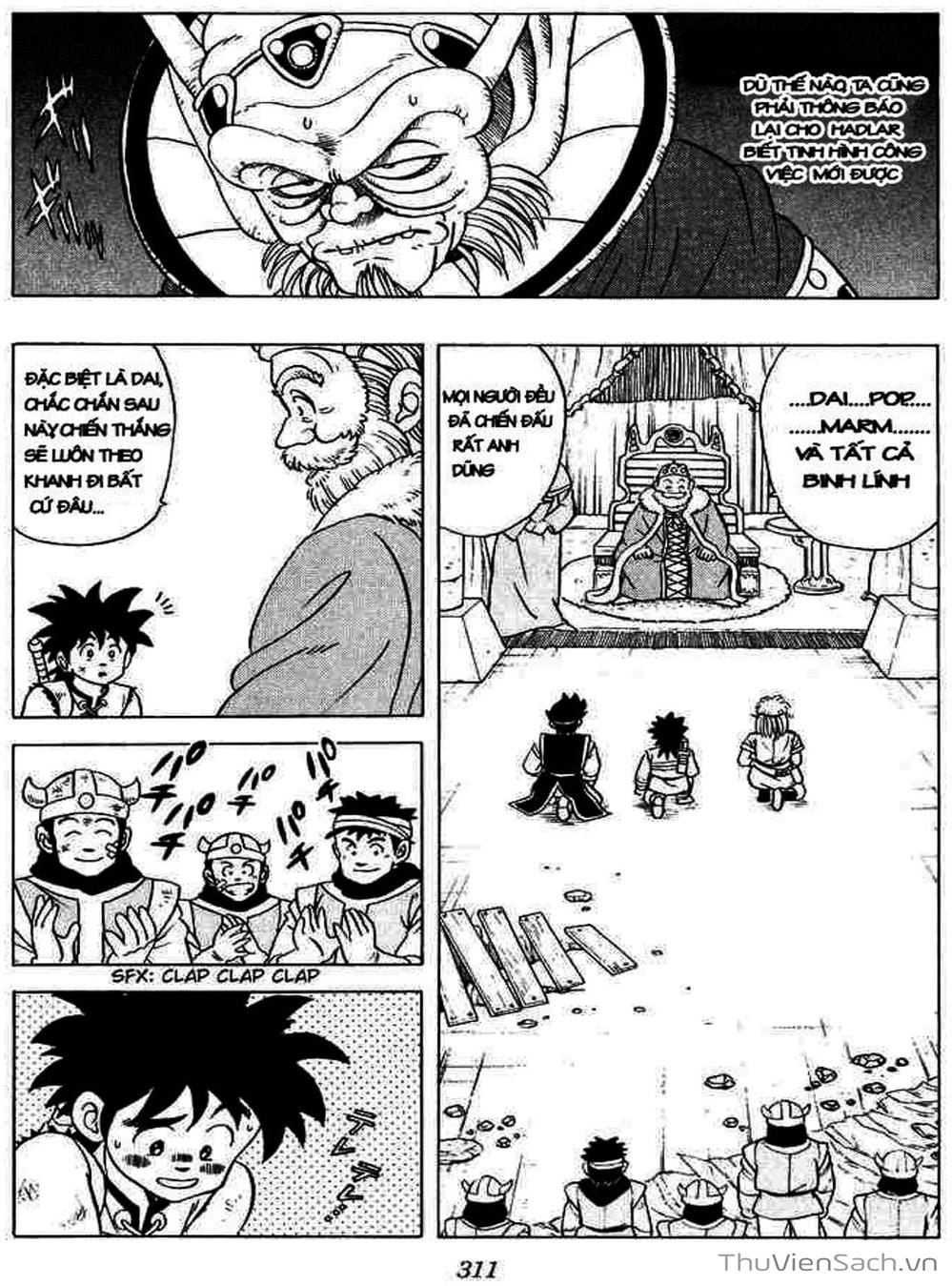 Truyện Tranh Dấu Ấn Rồng Thiêng - Dragon Quest trang 4